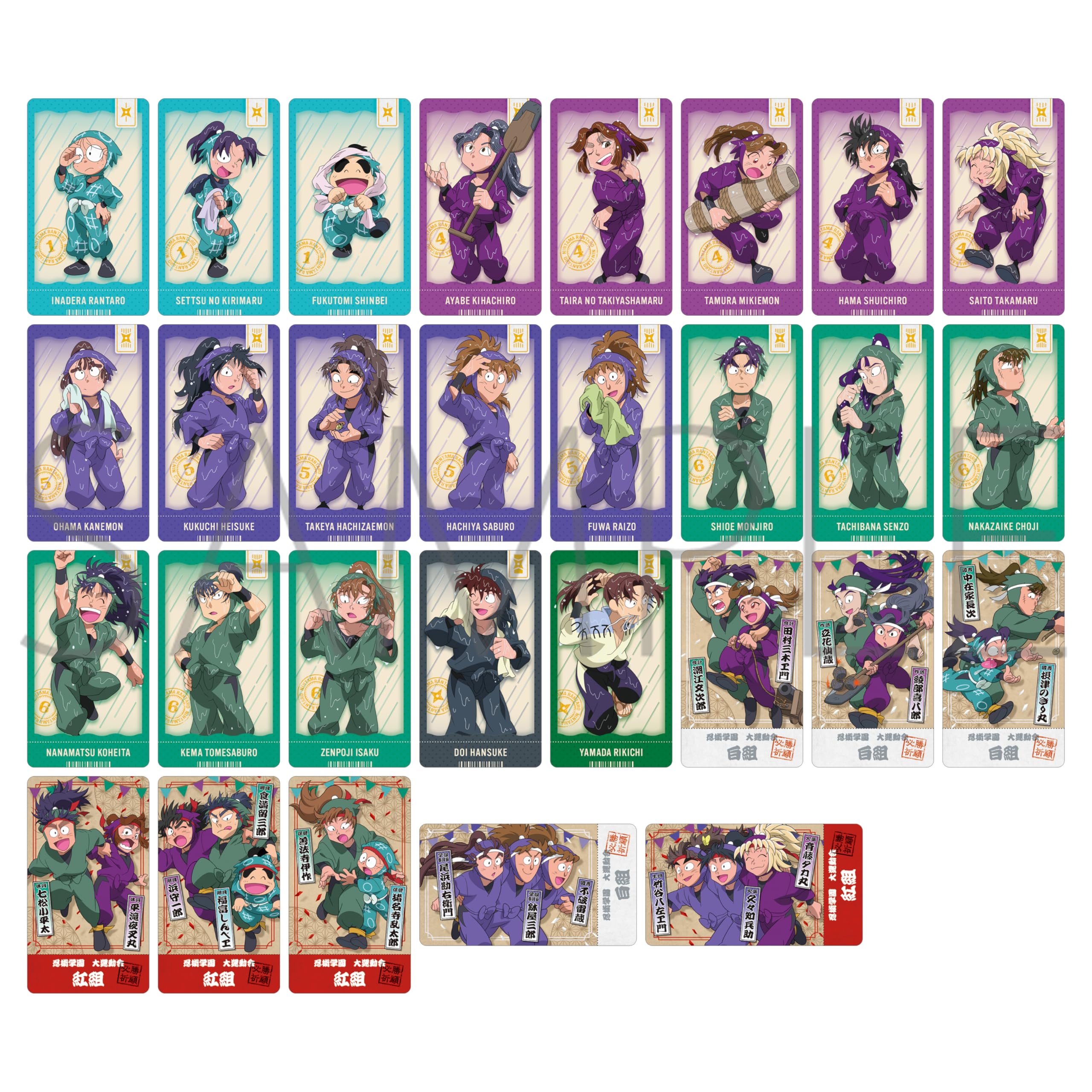 Amazon.co.jp: 忍たま乱太郎[アニメ版] チケコレ 10個入りBOX : ホビー