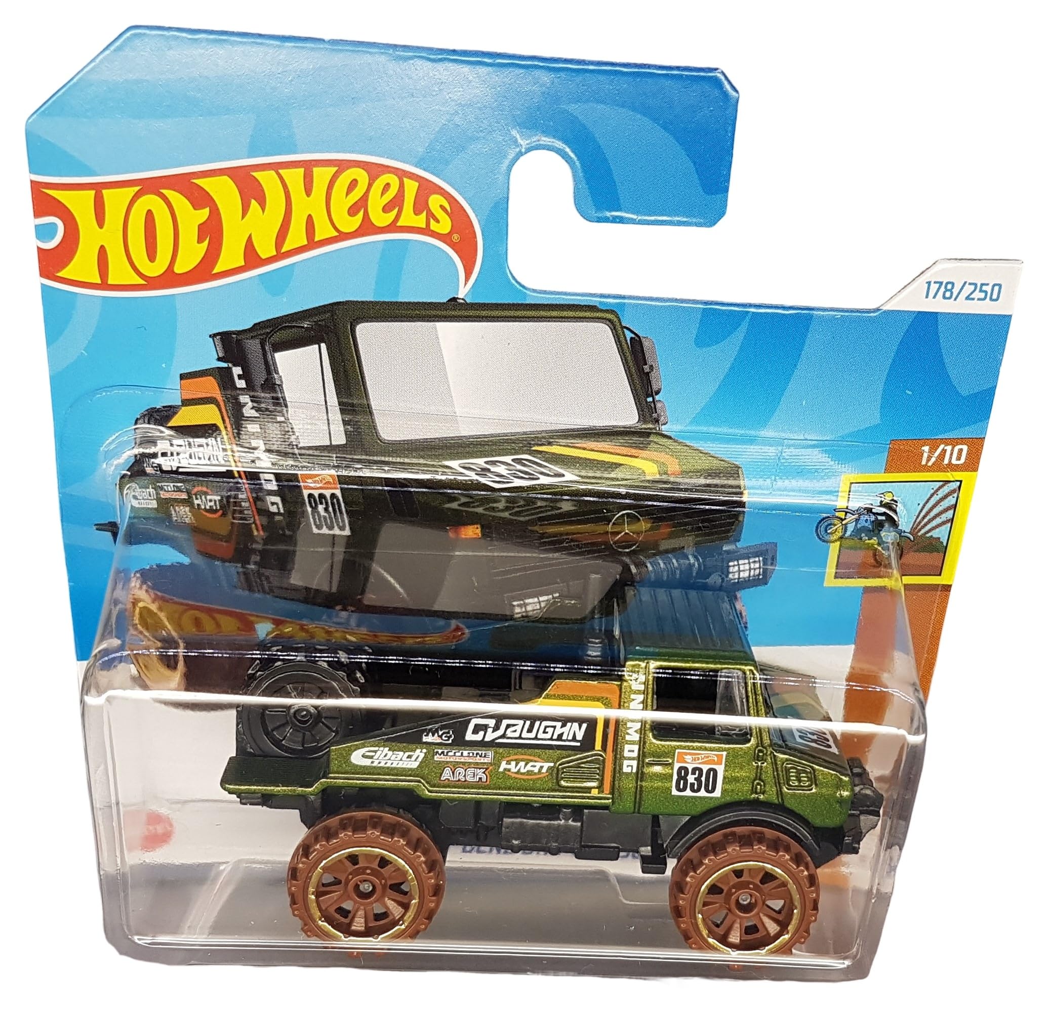 Hot Wheels - Mercedes-Benz Unimog 1300L - HW Dirt 1/10 - HTB24