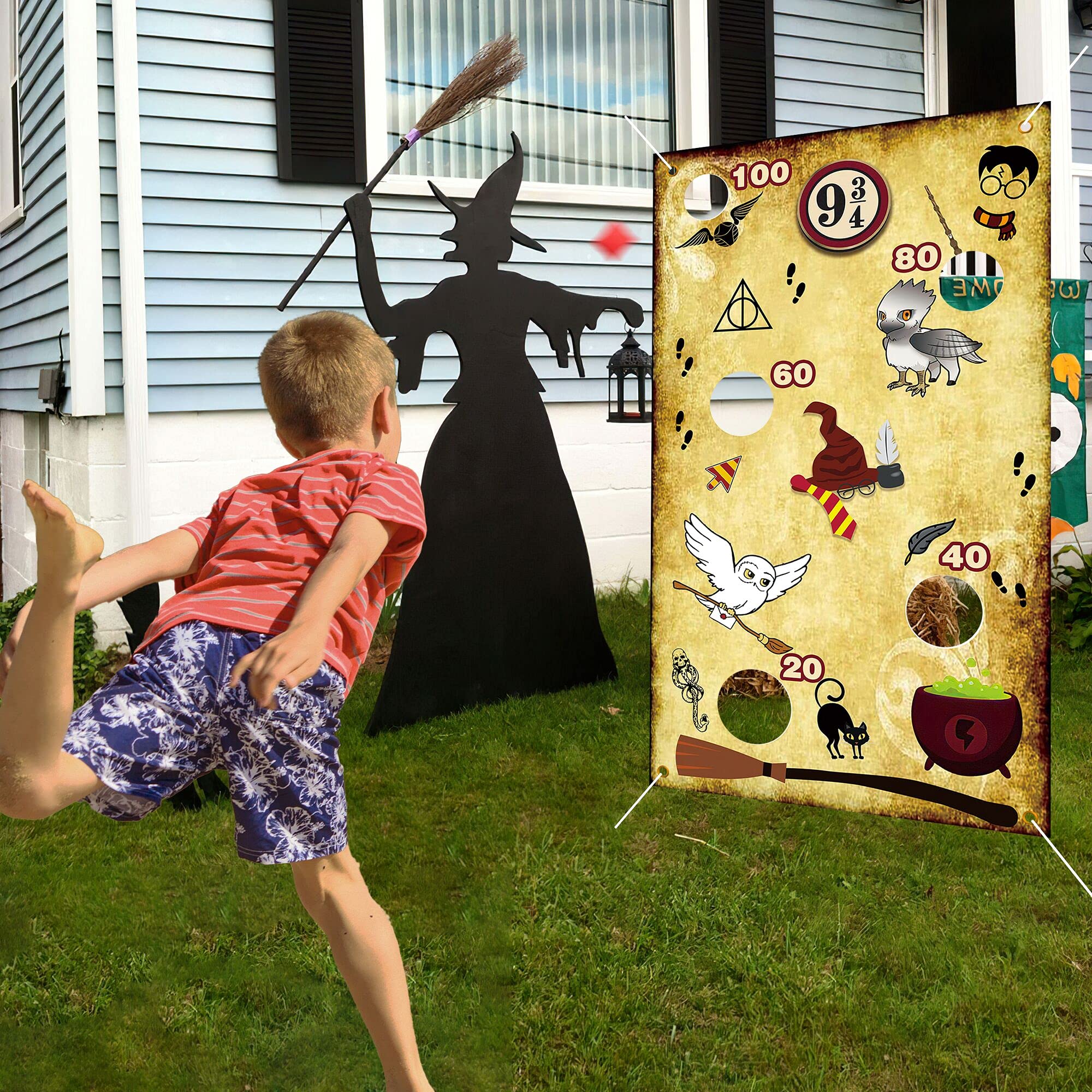 Buy Wizard World Halloween Harry Potter Bean Bag Toss Game with Bean