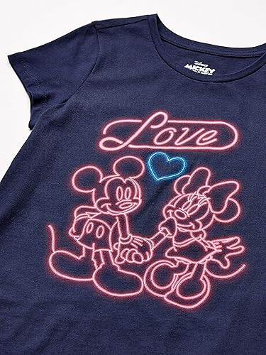 Miniatura 5 de Tienda Essentials Disney Marvel Star Wars Frozen Princess Camisetas de manga corta para niñas y niños pequeños, multipaquetes