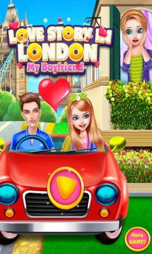 Histoire d'amour dans Londres - Mon Copain: Jeu gratuit pour les filles à profiter avec des aventures romantiques! – vue 2
