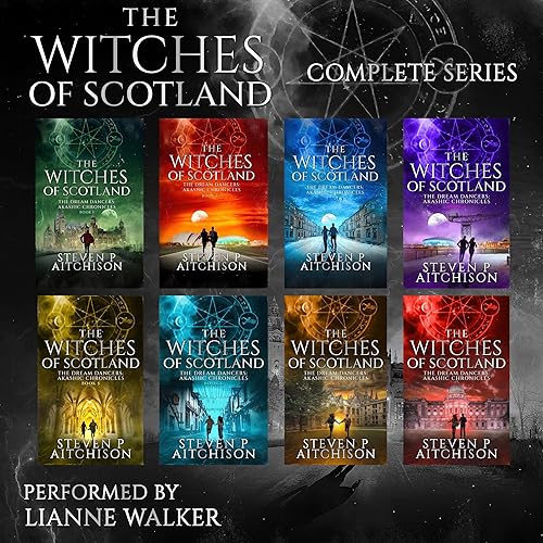 The Witches of Scotland: The Complete Series, Books 1-8: Complete 8 Book Bundle of the Akashic Chronicles, an Urban Fantasy Series