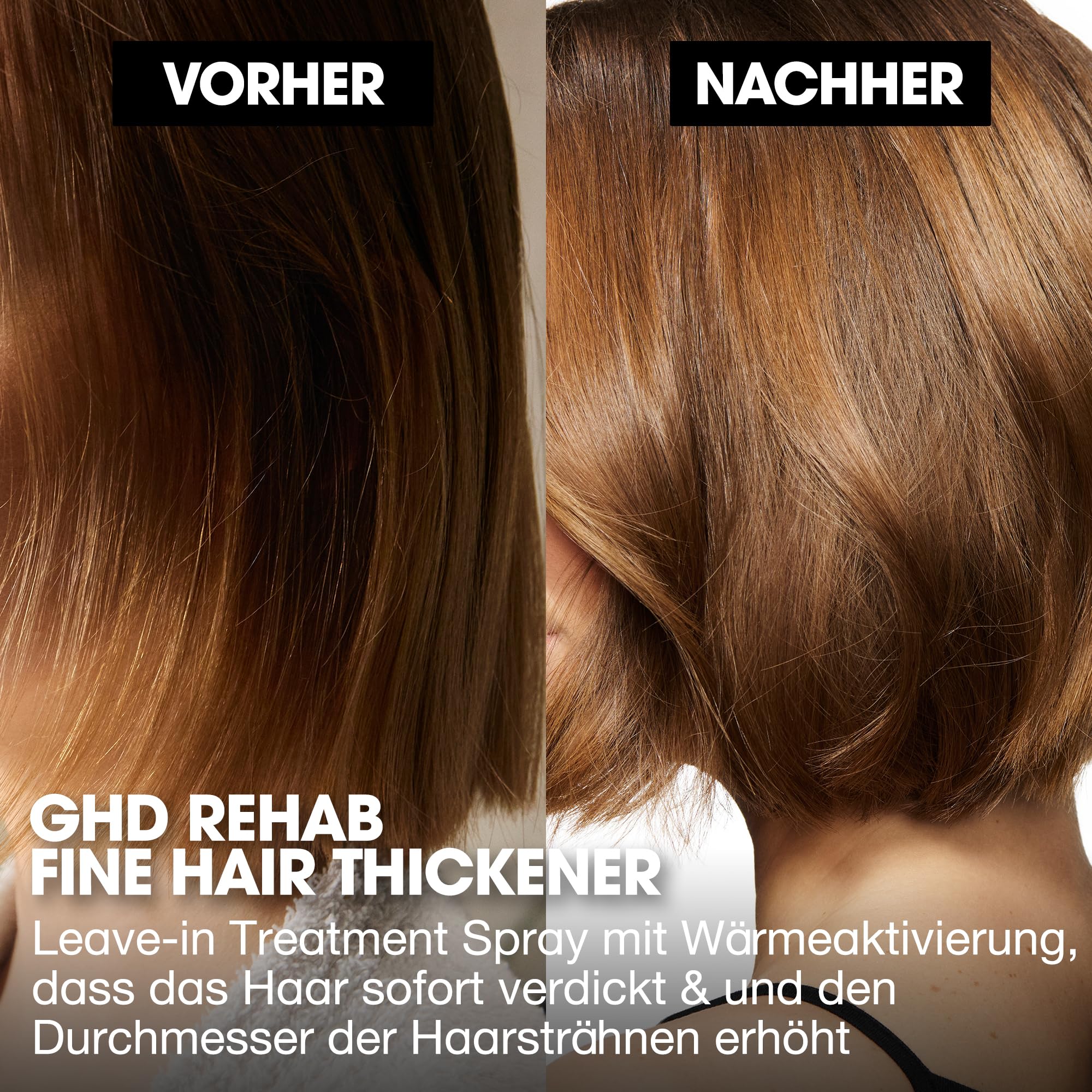 ghd rehab fine hair thickener spray: Leave-In Conditioner für feines Haar – Ansicht 2