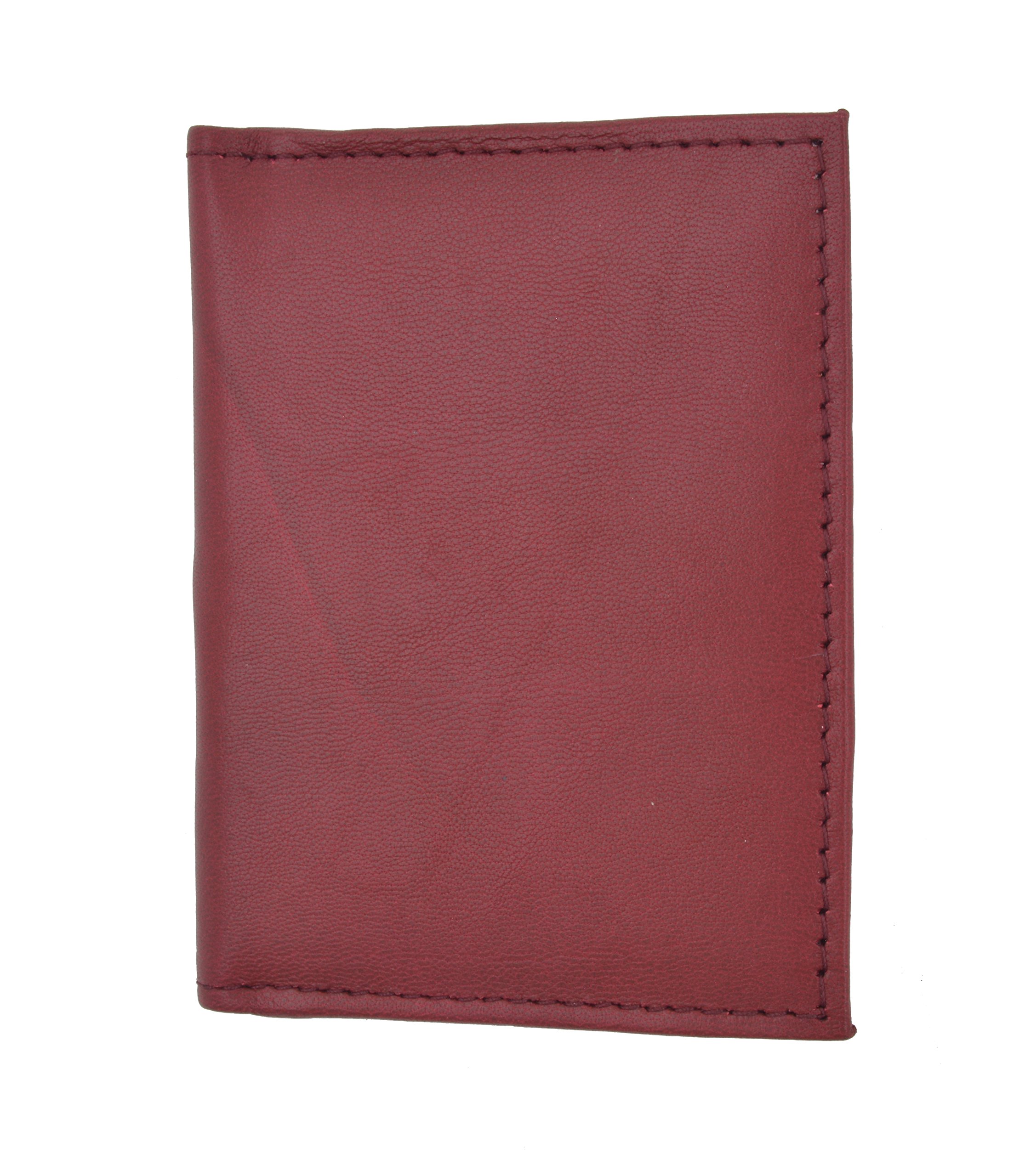 Slim Thin Leather Credit Card ID Mini Wallet Holder Bifold Driver's License Safe COLORS