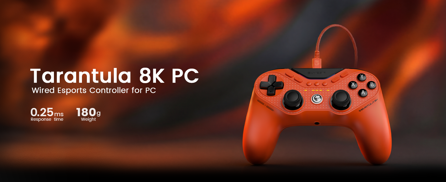 Amazon.com: GameSir Tarantula 8K PC Wired Esports Controller for