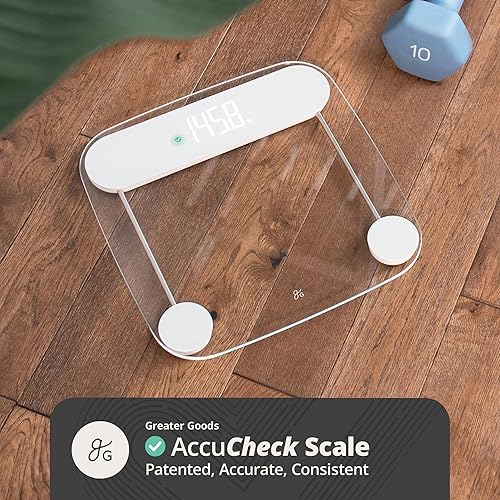 Miniatura 2 de Báscula digital Greater Goods AccuCheck para peso corporal