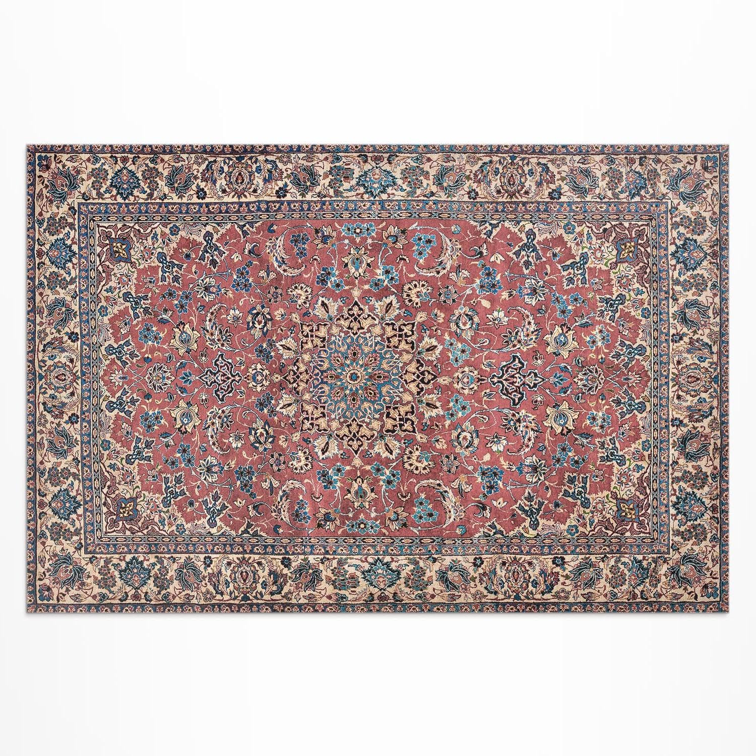 Tapis d'extérieur imperméable et résistant aux UV 120x180 cm en PVC