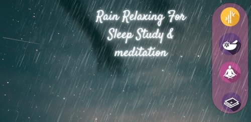 Relaxing Rain soa calma ☔ Screensaver for Sleep - sons de chuva sons chuva para dormir, estudar, rel