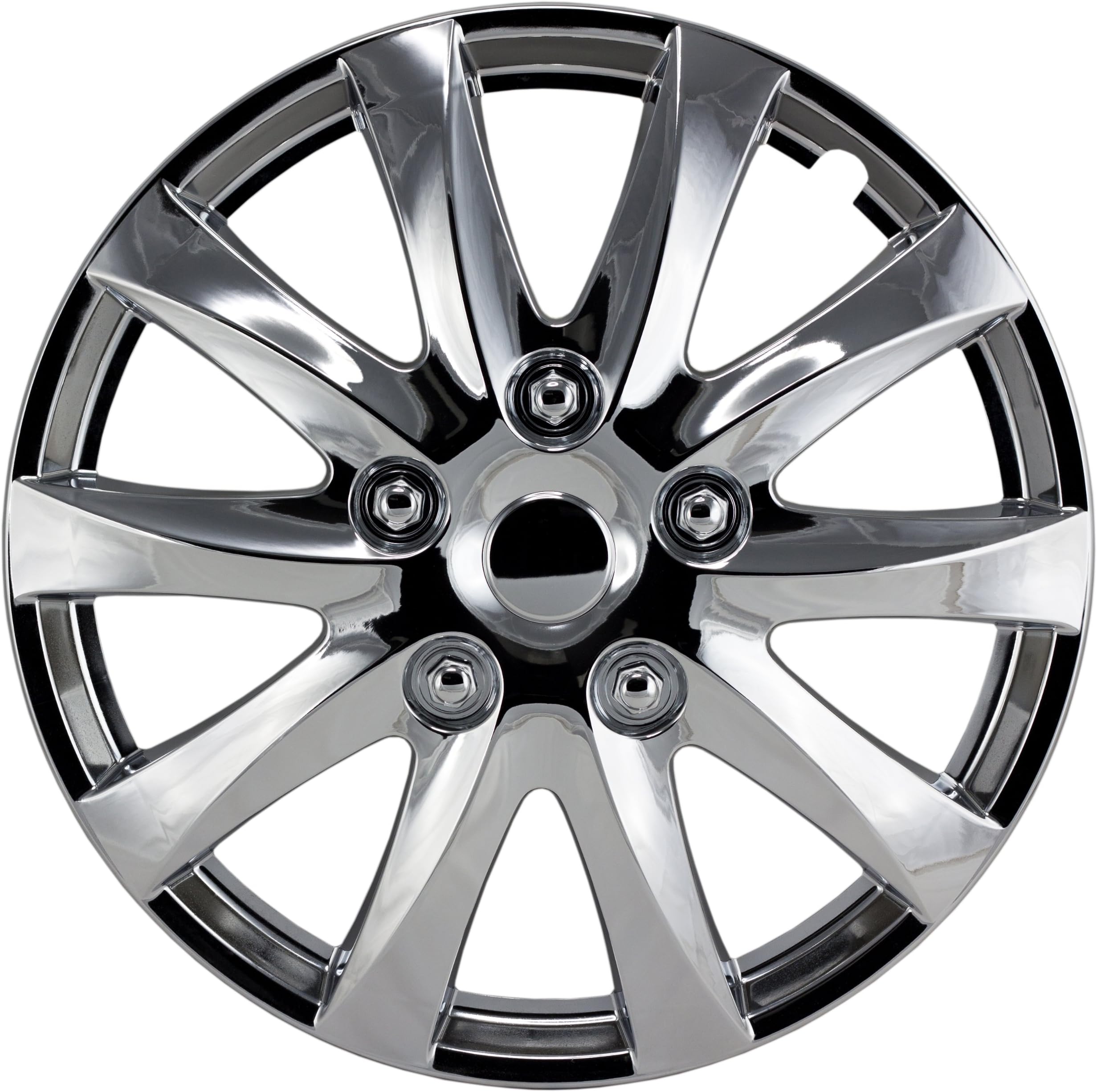 Alpena 58316 Chrome Wheel Cover Kit - 16-Inch - Pack of 4