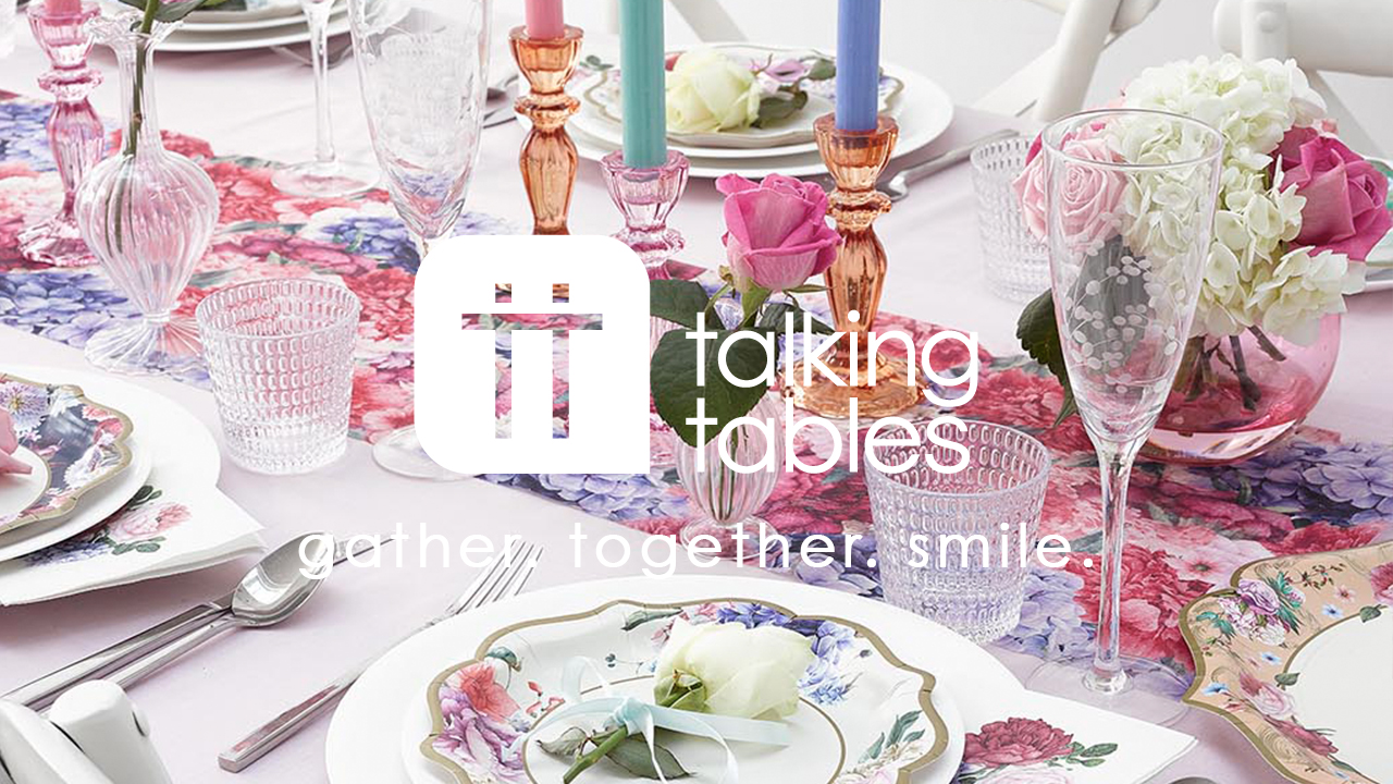 Pretty Floral Paper Napkins - Pink Floral Design For Tea Parties, Baby Showers & Special Occasions (Pack Of 20)