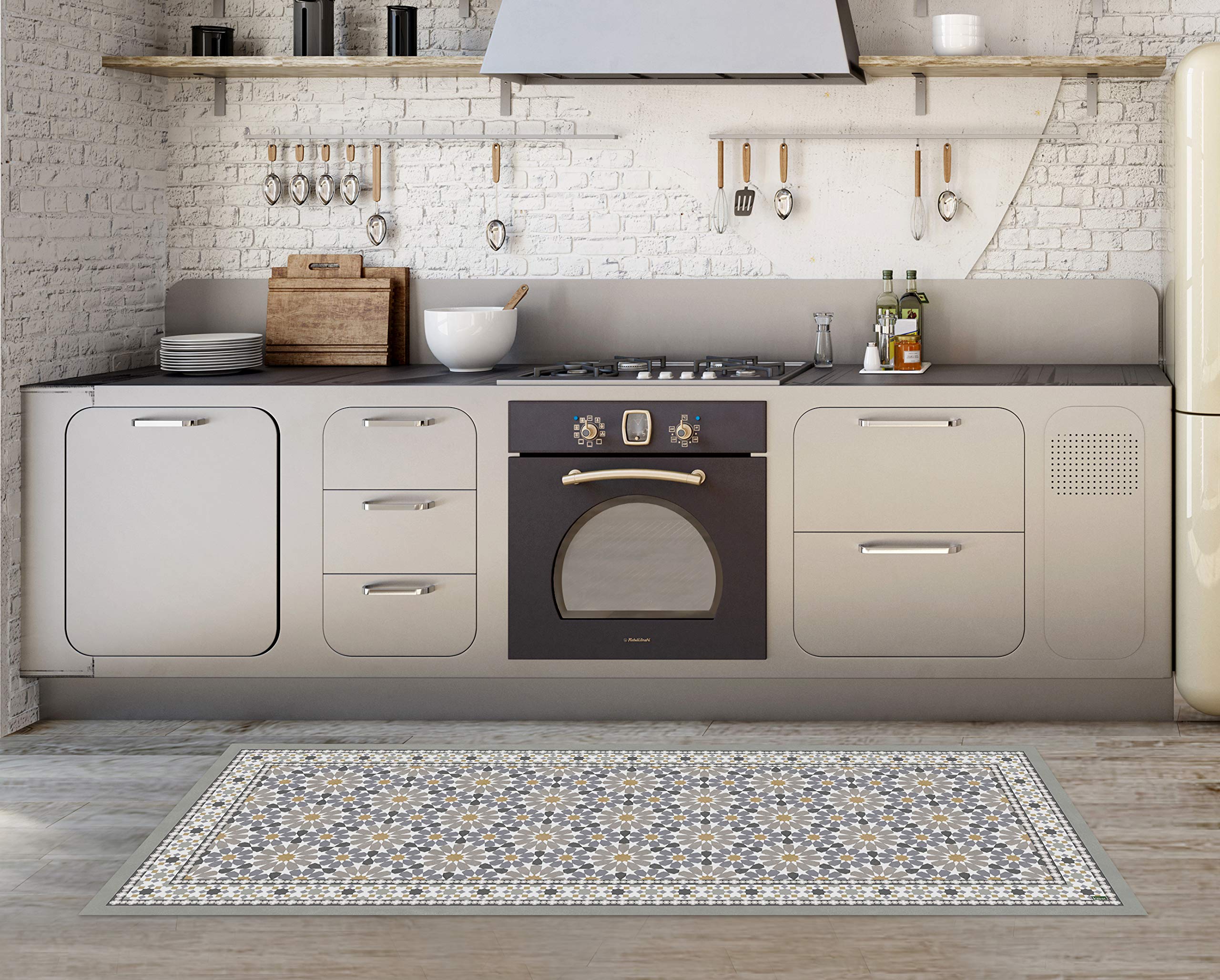 Vilber, Tapis en Vinyle, Nador du 01 78 x 120 x 0.22 cm