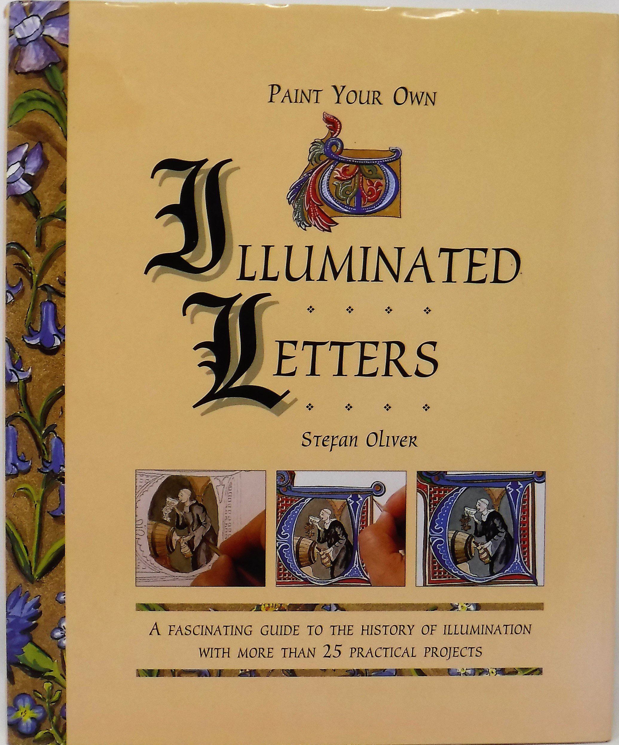Paint Your Own Illuminated Letters