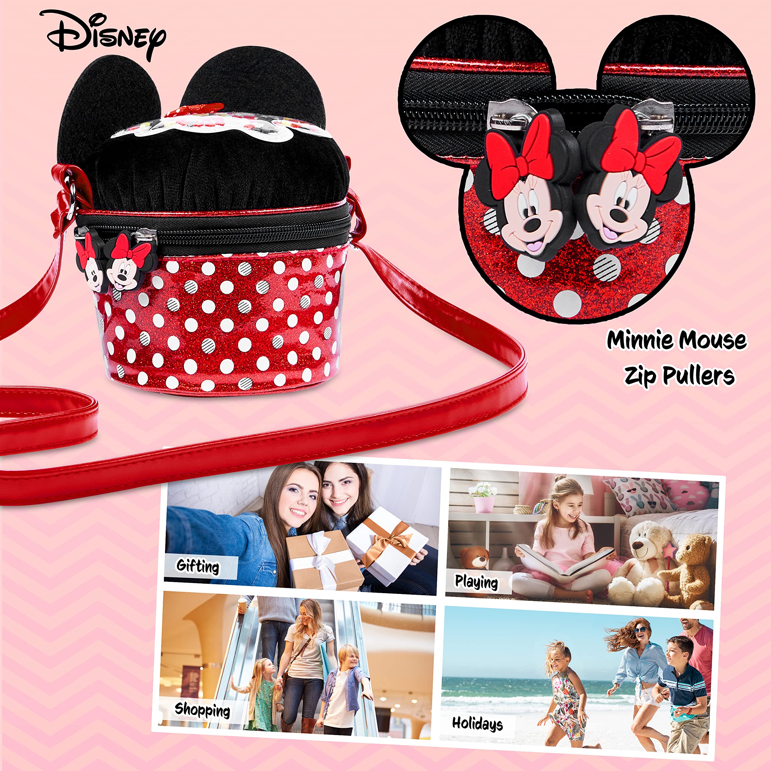 Disney Stitch Torba dla Dziewczyn Kobiety Nastolatki 3D Lilo i Stitch Dziewczyny Handbag Torba na ramię dla dzieci Fluffy Plush Bag Adjustable Strap Crossbody Bag Travel Stitch Prezenty dla dziewczyn