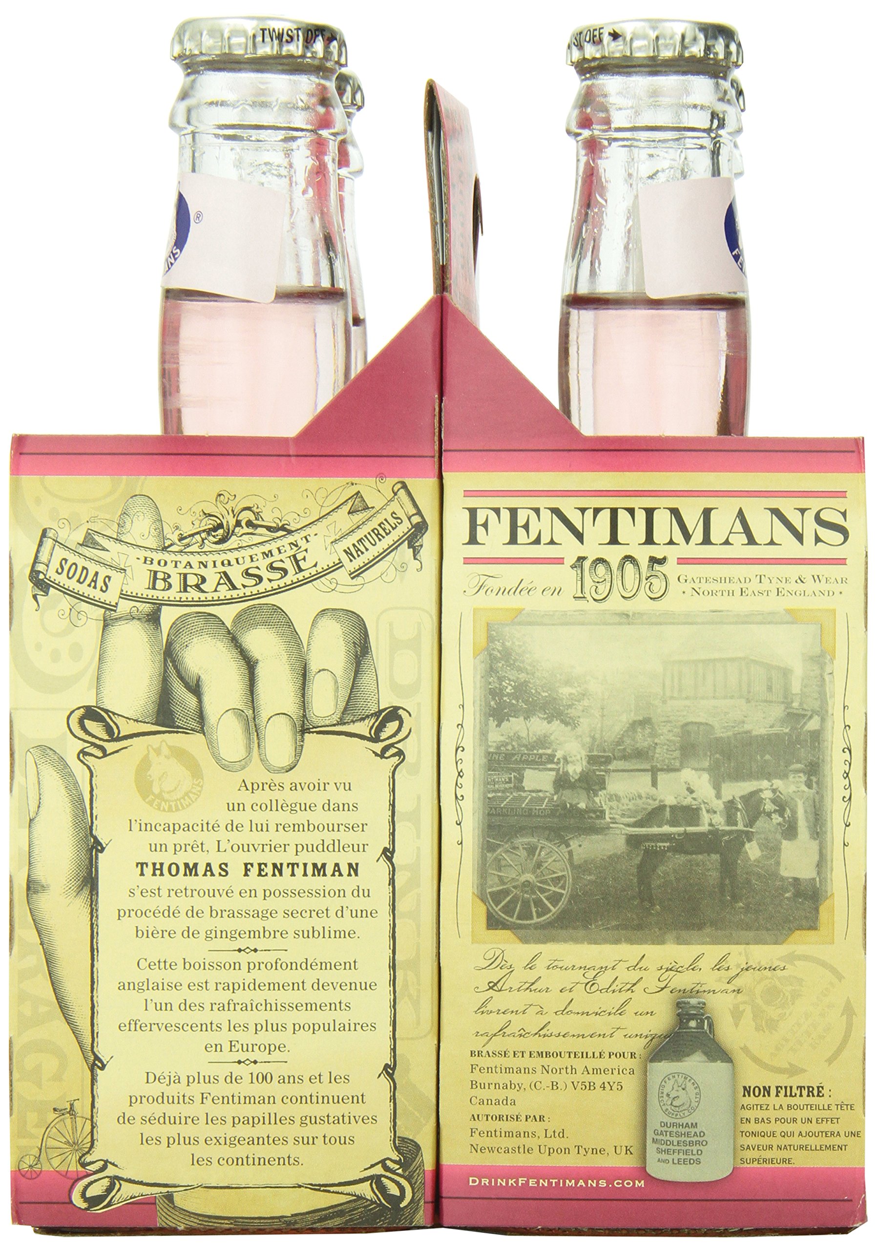 Fentimans Limonada de rosa 10 fl oz