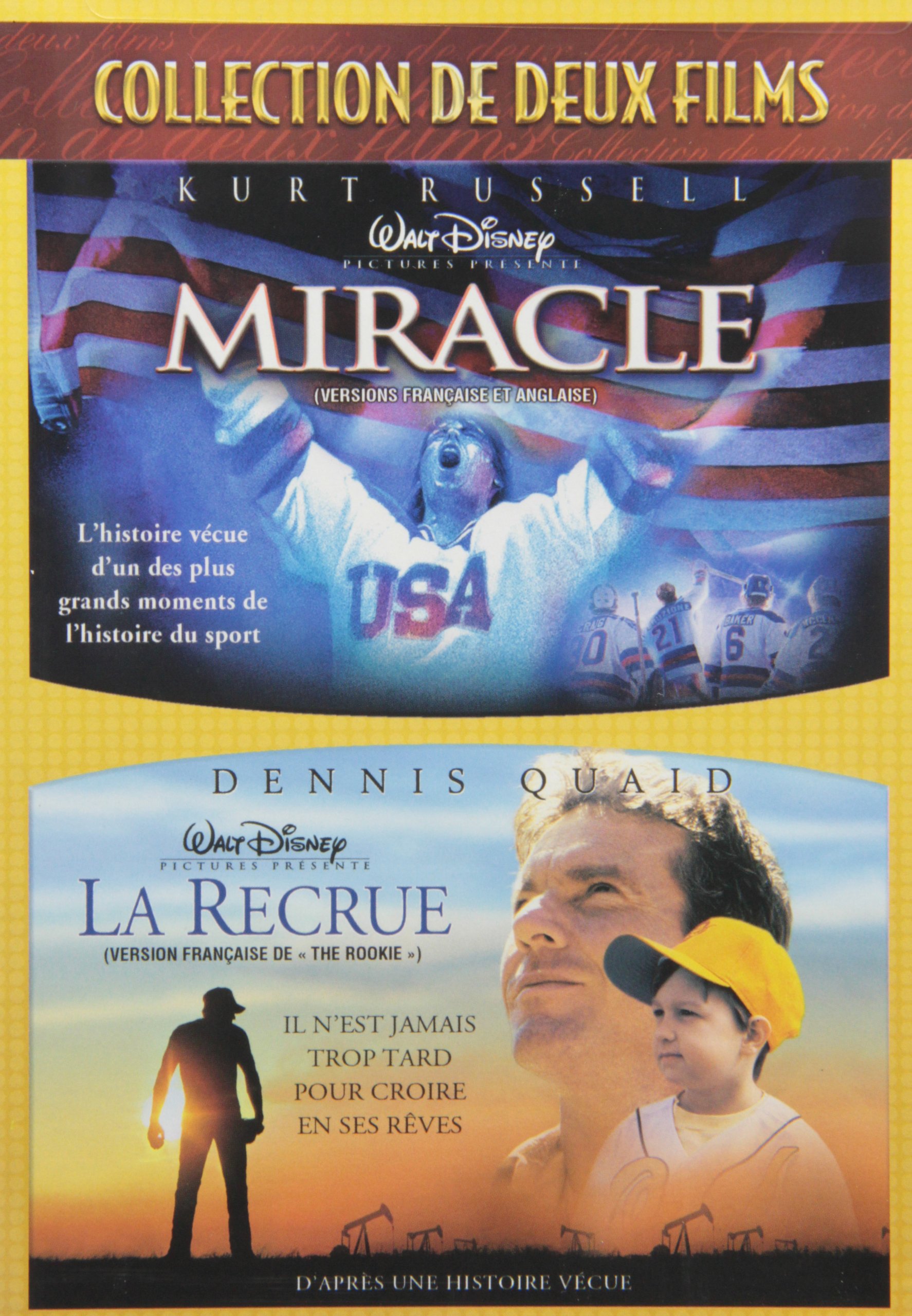 Miracle/The Rookie DVD 2-Pack (Bilingual) [DVD]
