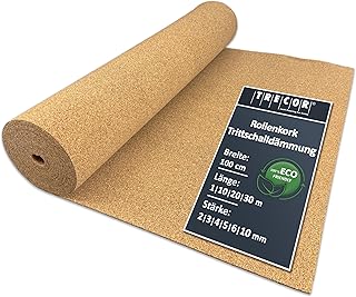 TRECOR Trittschalldämmung Rollenkork
