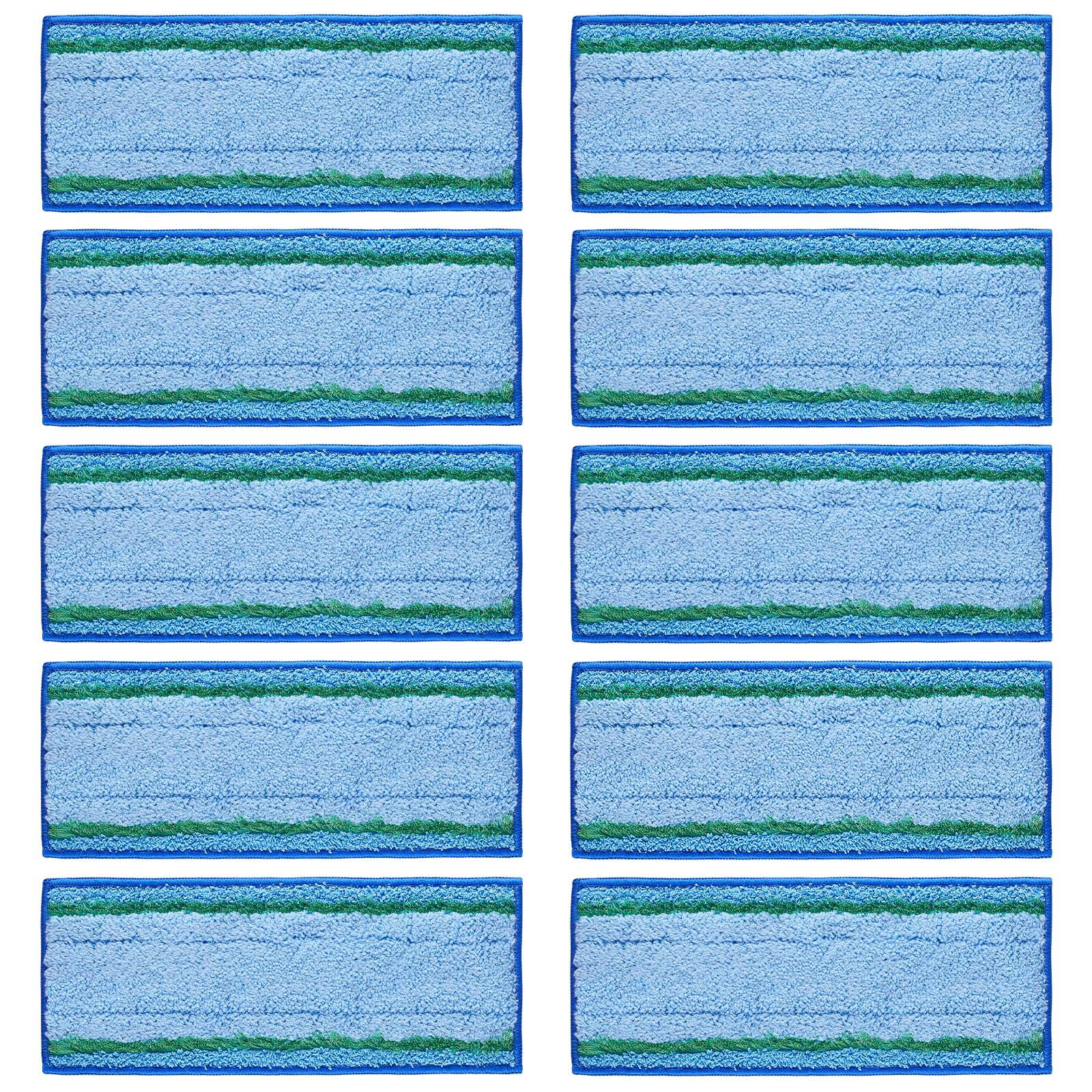 10 Pack Mop Pad Accessories for iRobot Braava jet m6 Series Ultimate Robot Mop, Washable and Reusable Robot Wet Mopping Pad Replacement Parts