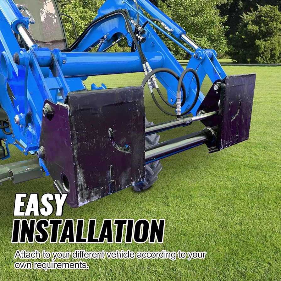 Amazon.com: HECASA Universal Skid Steer Quick Tach Attach Amazon.com: HECASA Universal Skid Steer Quick Tach Attach