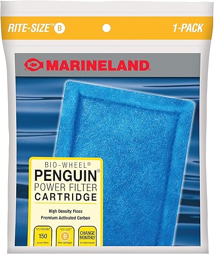 Miniatura 12 de Marineland Penguin Rite-Size Cartucho, cartucho de filtro de potencia, compatible con Penguin 75 y 100, 6