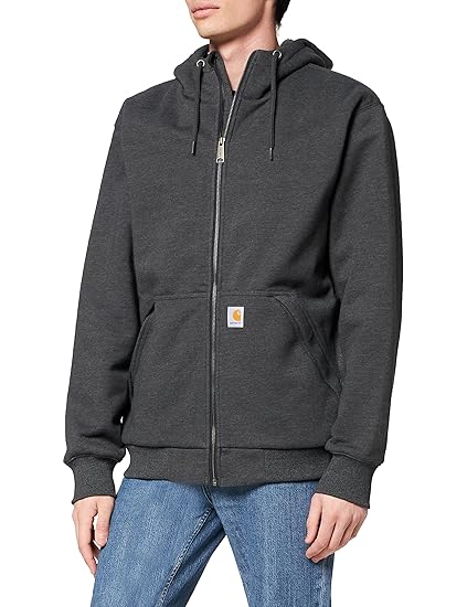 Carhartt lined hooded zip sweatshirt Clearance