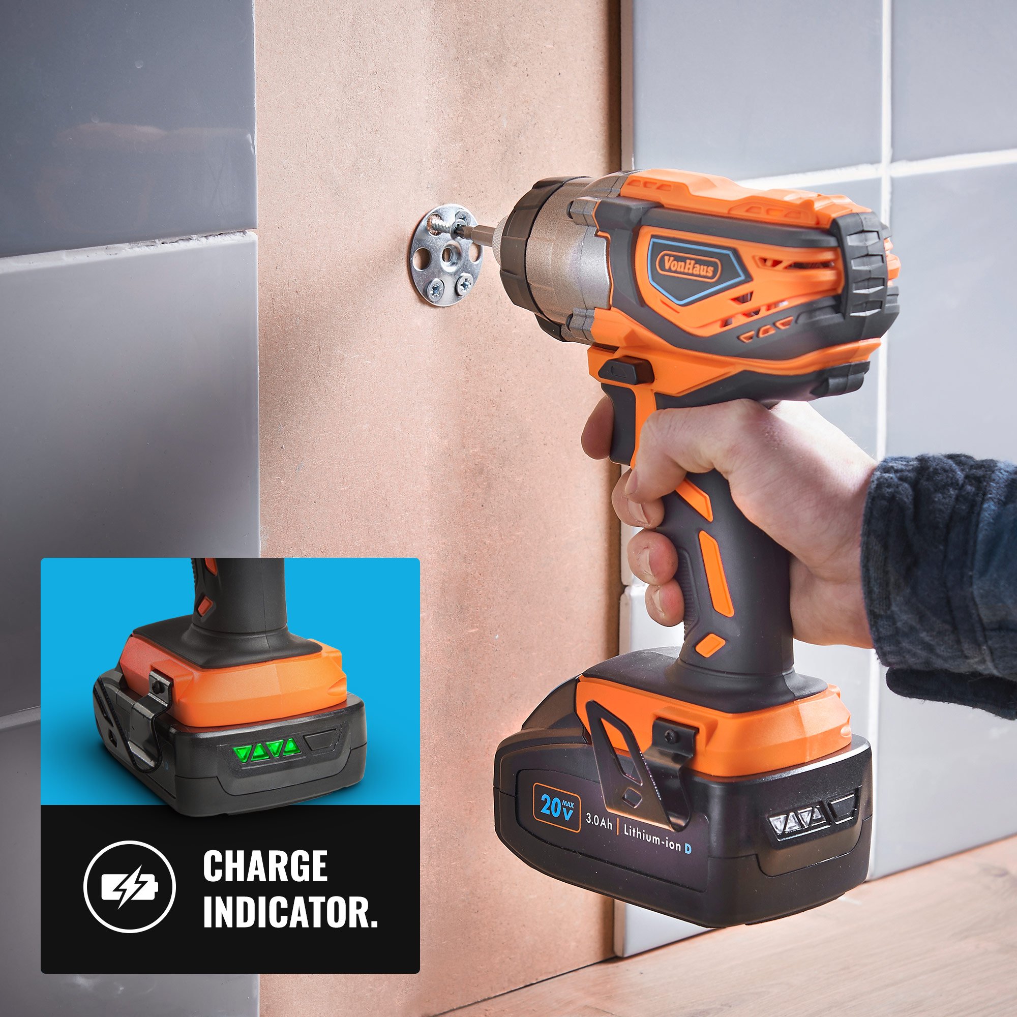 Vonhaus Cordless Impact Vonhaus Impact Driver Vonhaus Impact