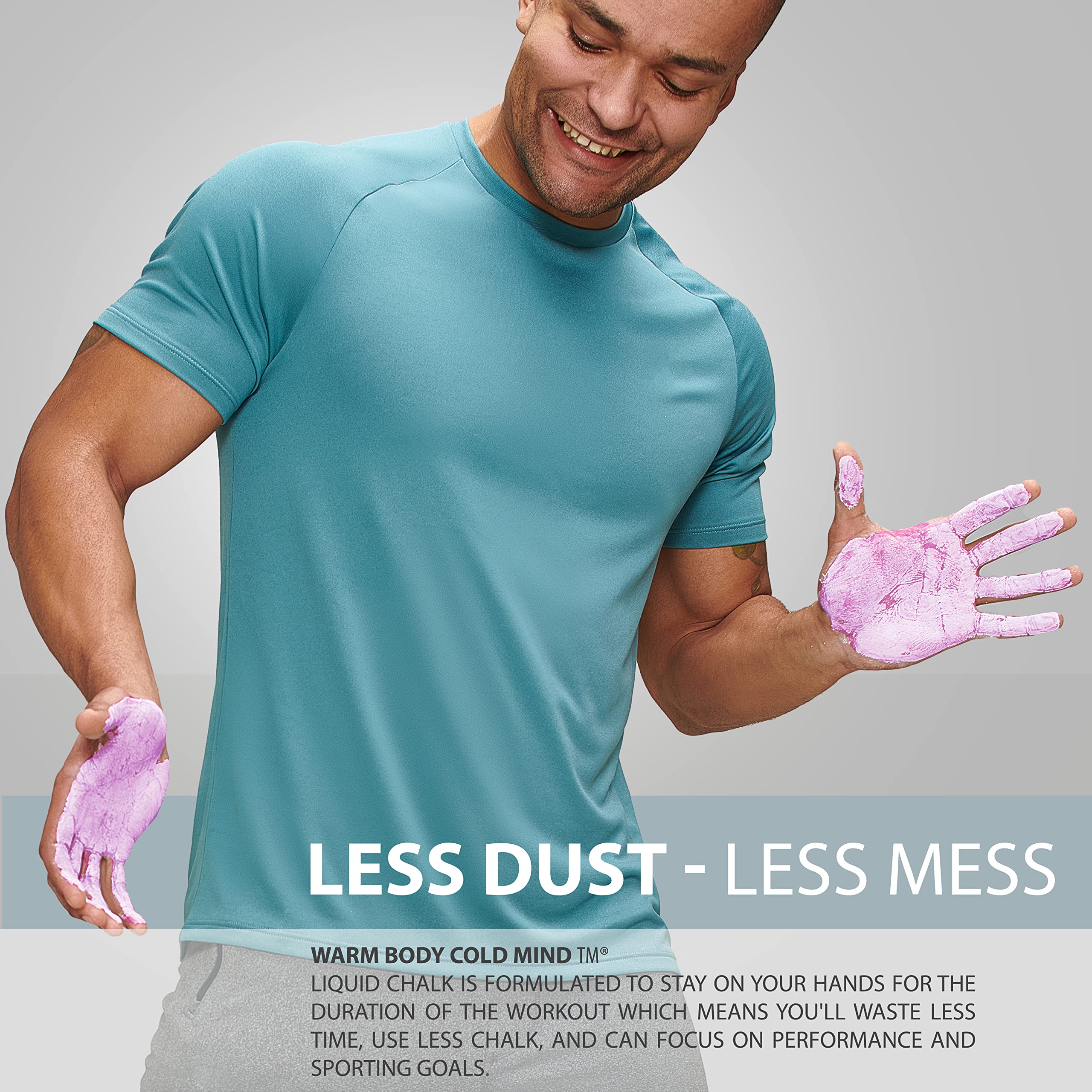 Confezione Da 3 Palle Di Gesso Magnesite Per Arrampicata E Powerlifting - 100% Puro
