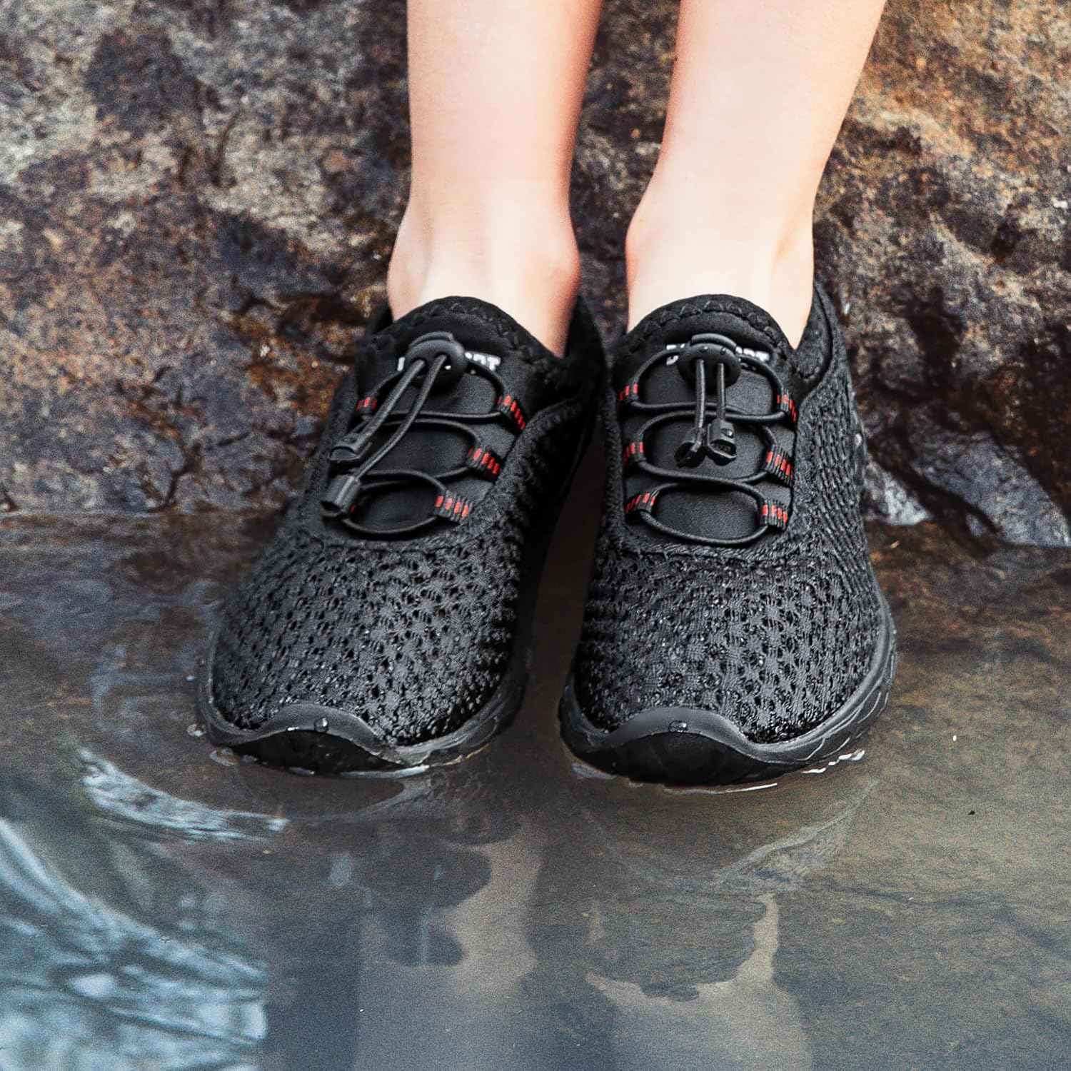 DOUSSPRT Water Shoes for Kids Boys Girls Quick Dry Beach Sports Swim Pool Aqua Shoes for Toddler/Little Kid/Big Kid - Image 7