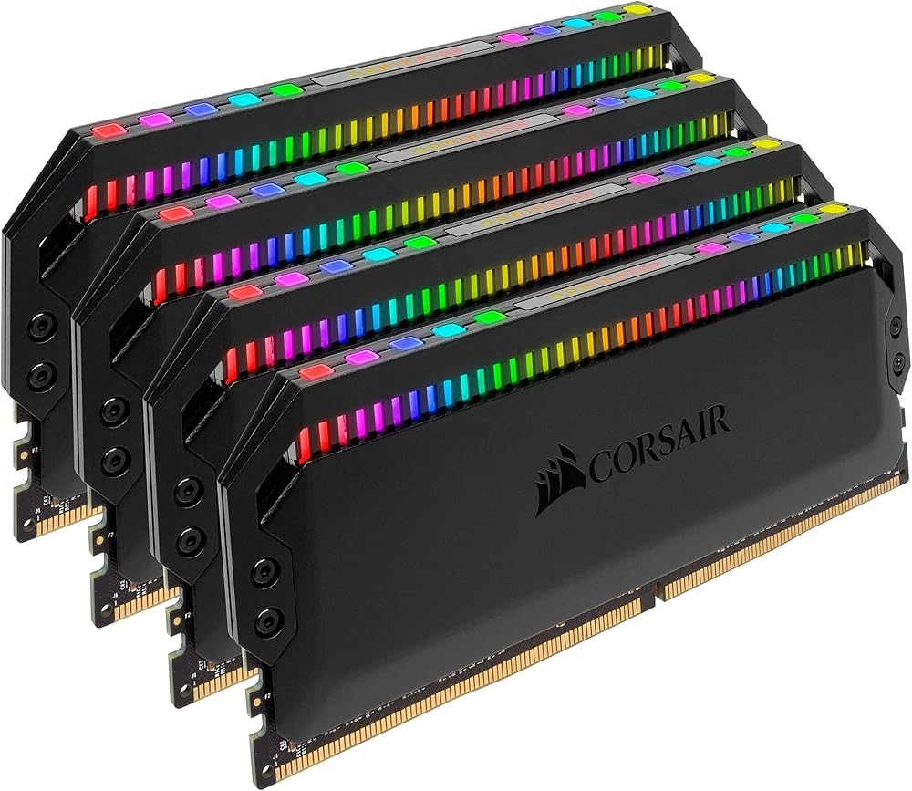 Corsair Dominator Platinum RGB, 128GB (4 x 32GB) DDR4-3200MHz Desktop Memory with CL16 thumbnail 3