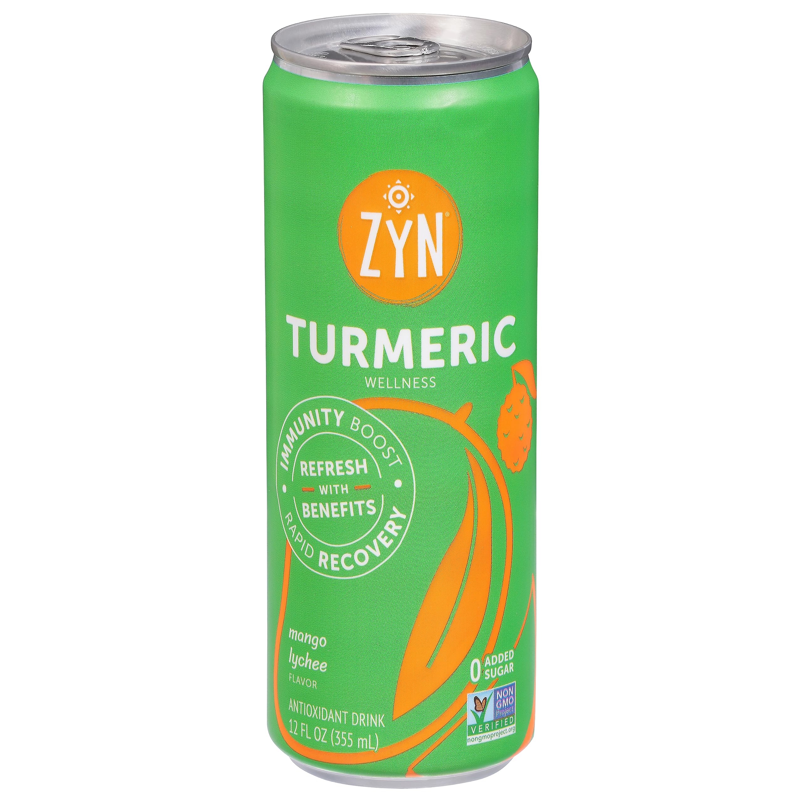 Zyn, Tumeric Mango Lychee, 12 Fl Oz