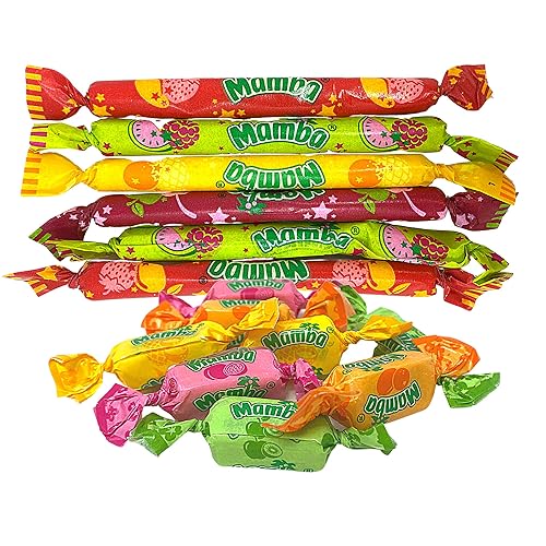 Miniatura 3 de Needzo Ultimate Mamba - Juego de regalo de dulces masticables surtidos con sabor a frutas, dulces masticables envueltos individualmente, surtido de