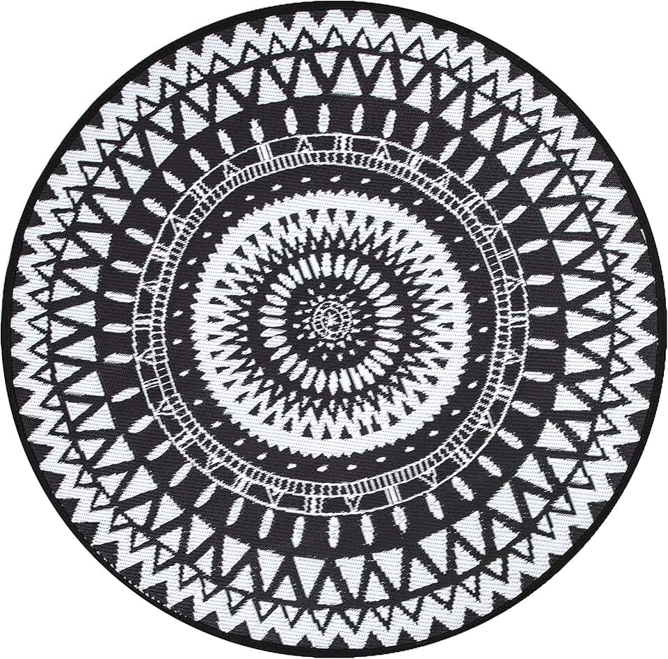 Outdoor Rug Polypropylene Round