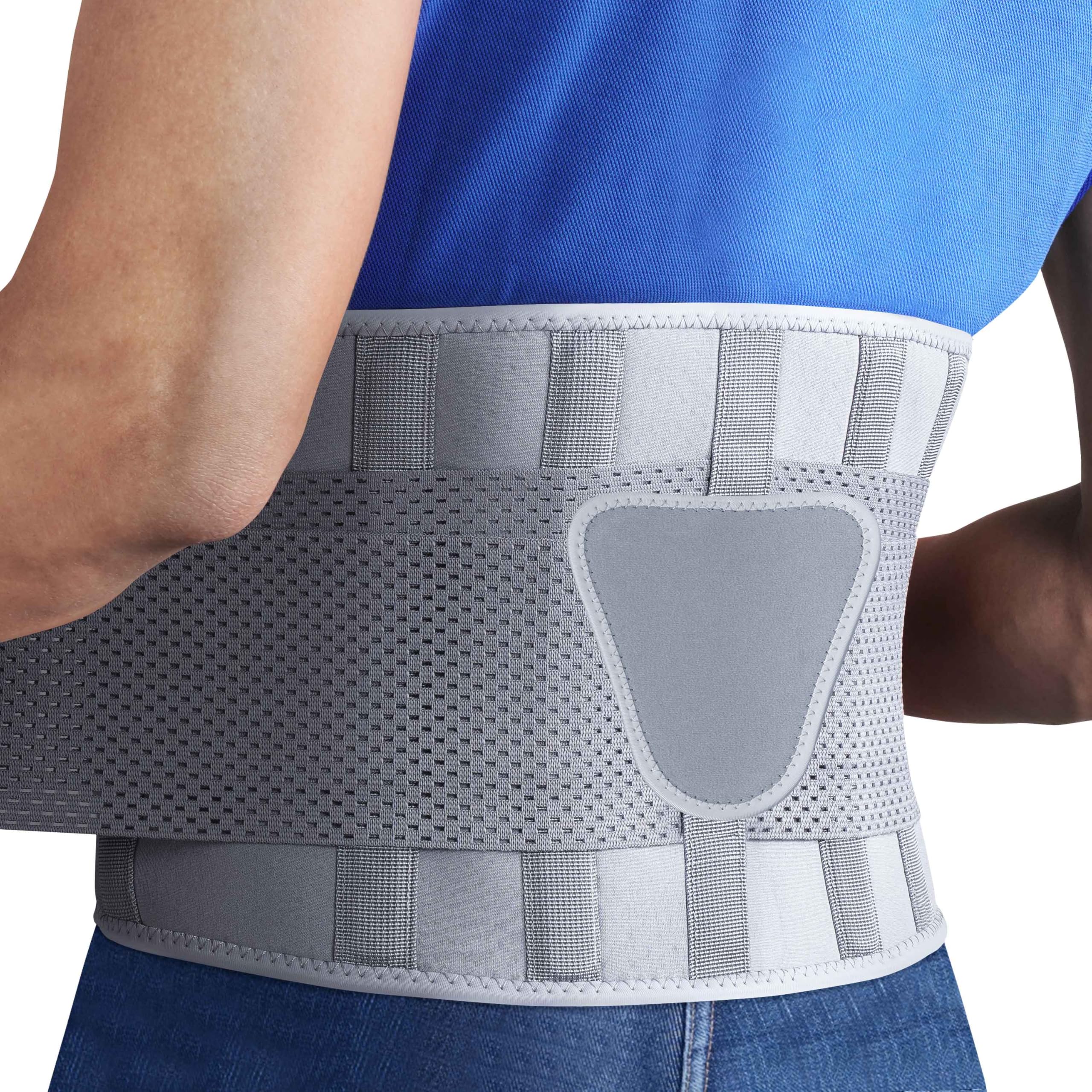 FEATOL Back Brace for Women &amp; Men Lower Back, Lumbar Support Belt-Back Pain