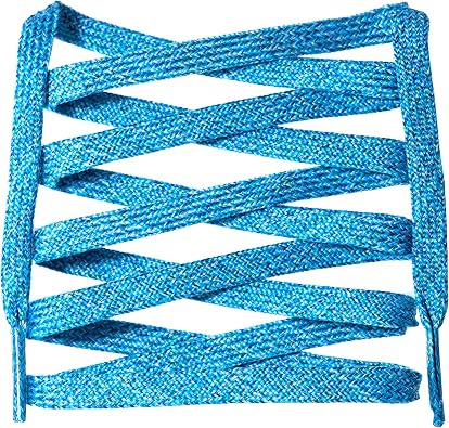LitLaces - Flat Colored Shoelaces Shoestrings for Sneakers Skate Shoes Sport Shoes Boots