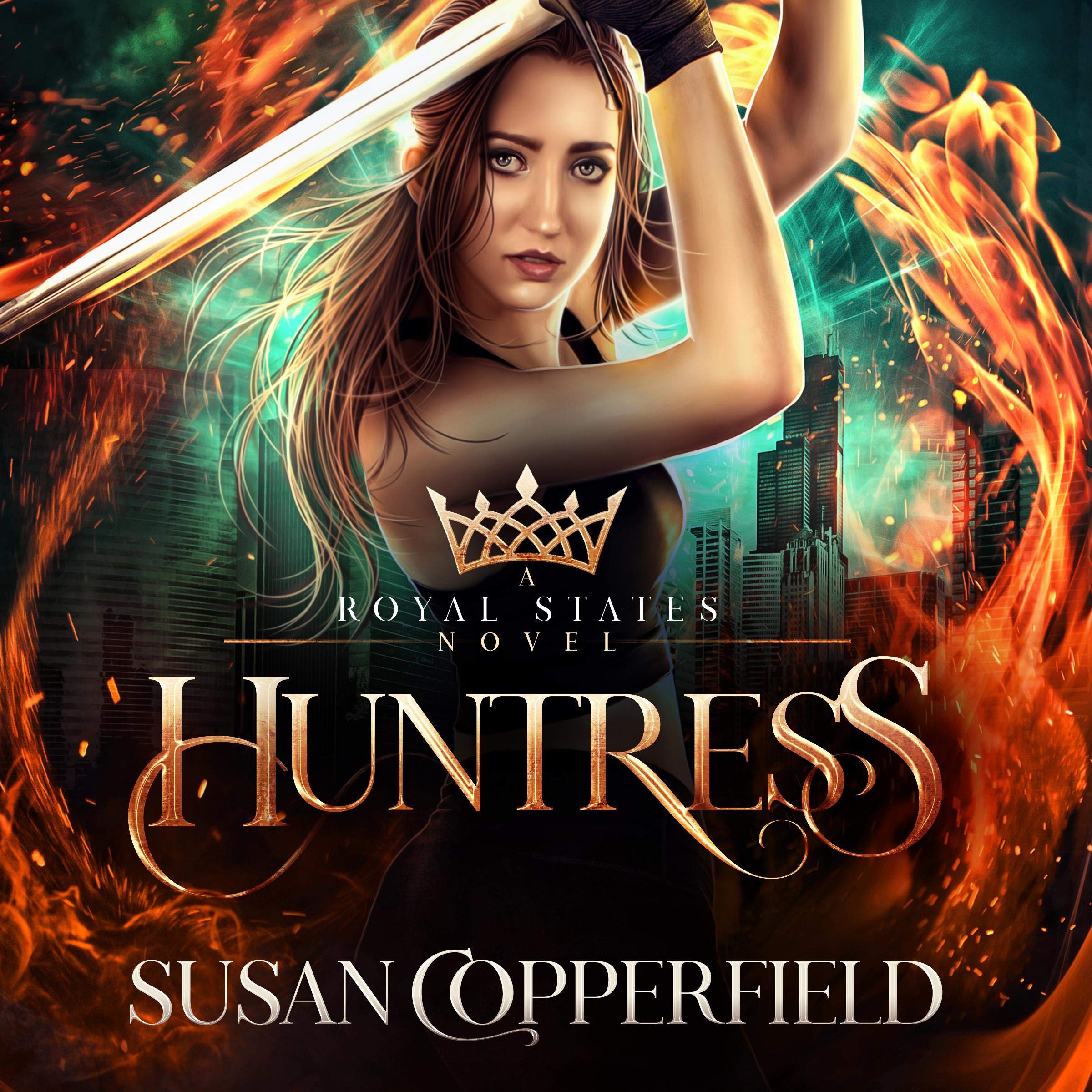 Cover art for Huntress: A Royal States Novel