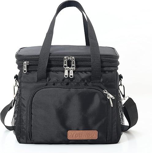 Miniatura 2 de Lonchera reutilizable con aislamiento, lonchera reutilizable para hombre, lonchera reutilizable para oficina, picnic, senderismo, playa, picnic al