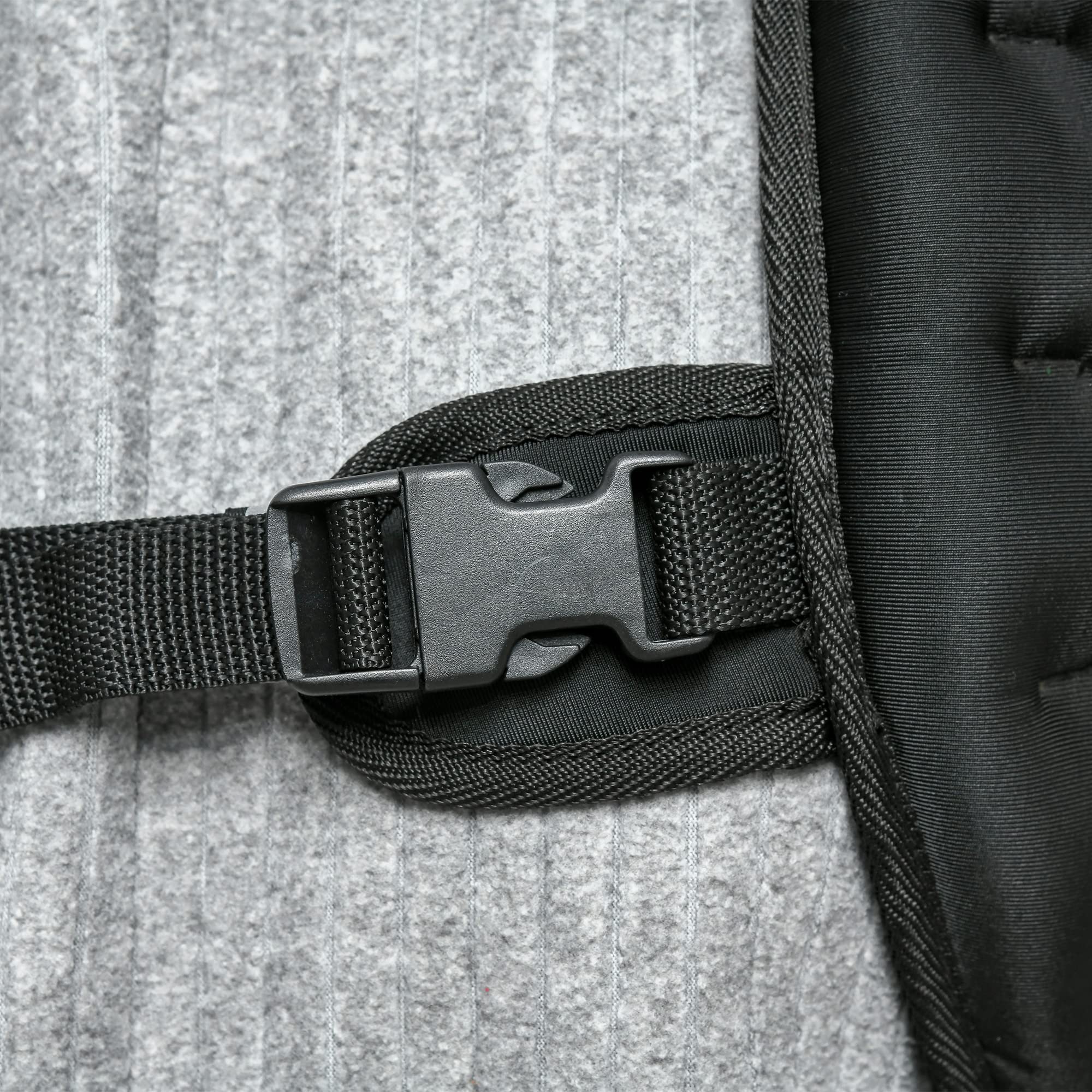HOMCOM Gilet Zavorrato 5/8/10 kg Traspirante con Tasca Portaoggetti e Spallacci, Gilet con Pesi in Tessuto Oxford, Metallo e Sabbia