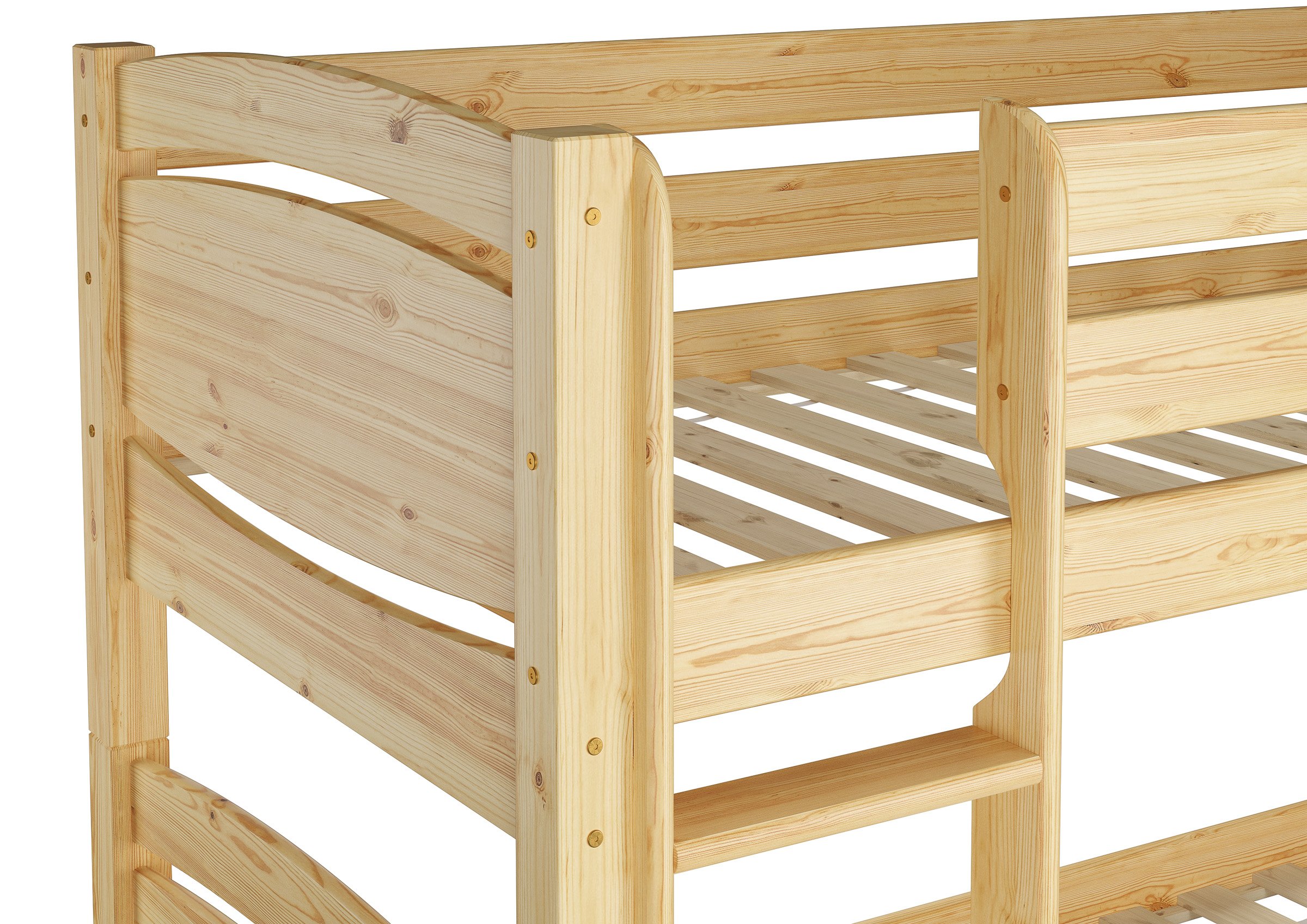 Maison Exclusive - Letto Libreria Senza Materasso 90x200 Cm Legno Massello Pino 96878342