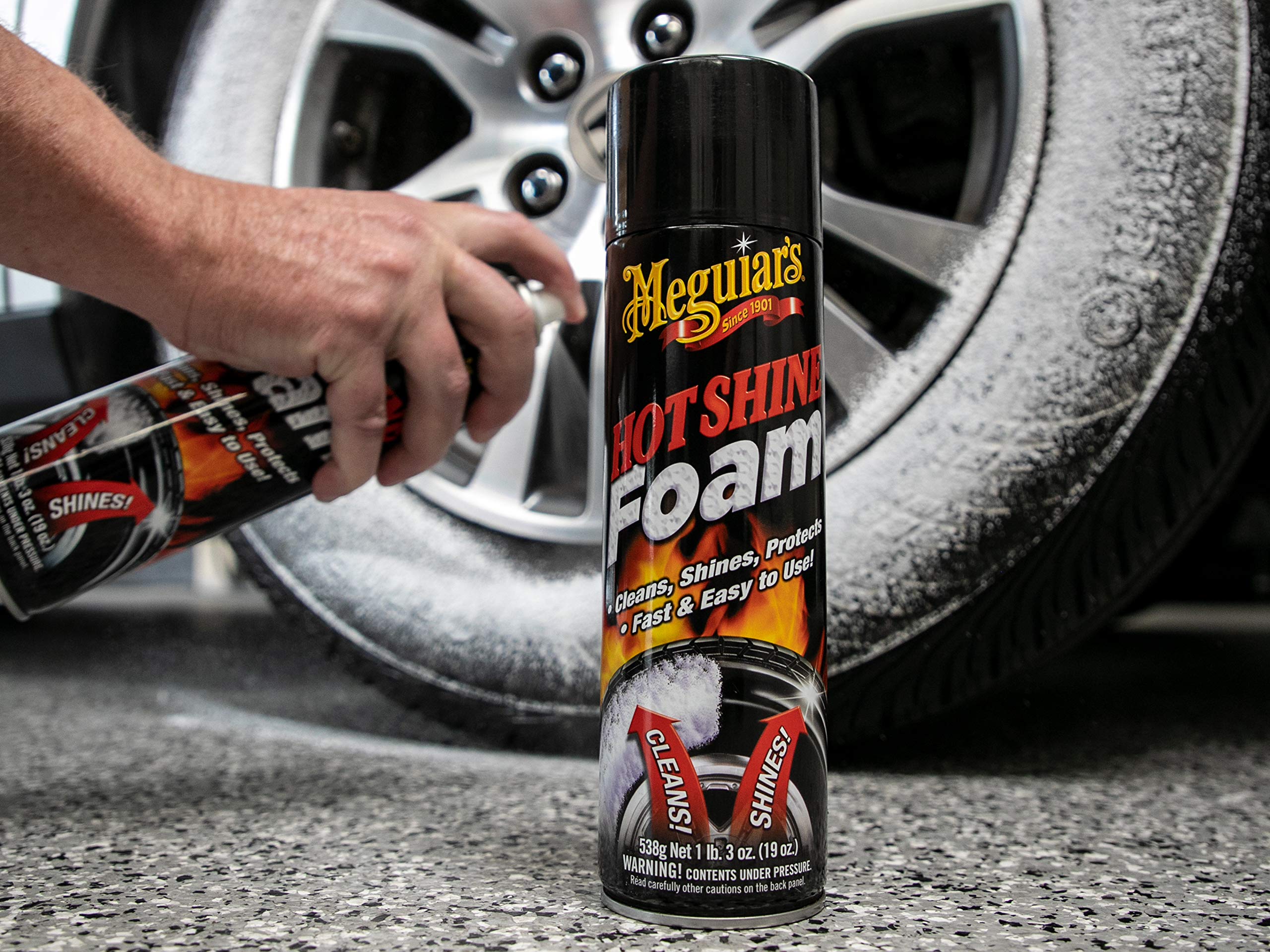 Meguiar's Hot Shine Tire Foam - G13919C - 4