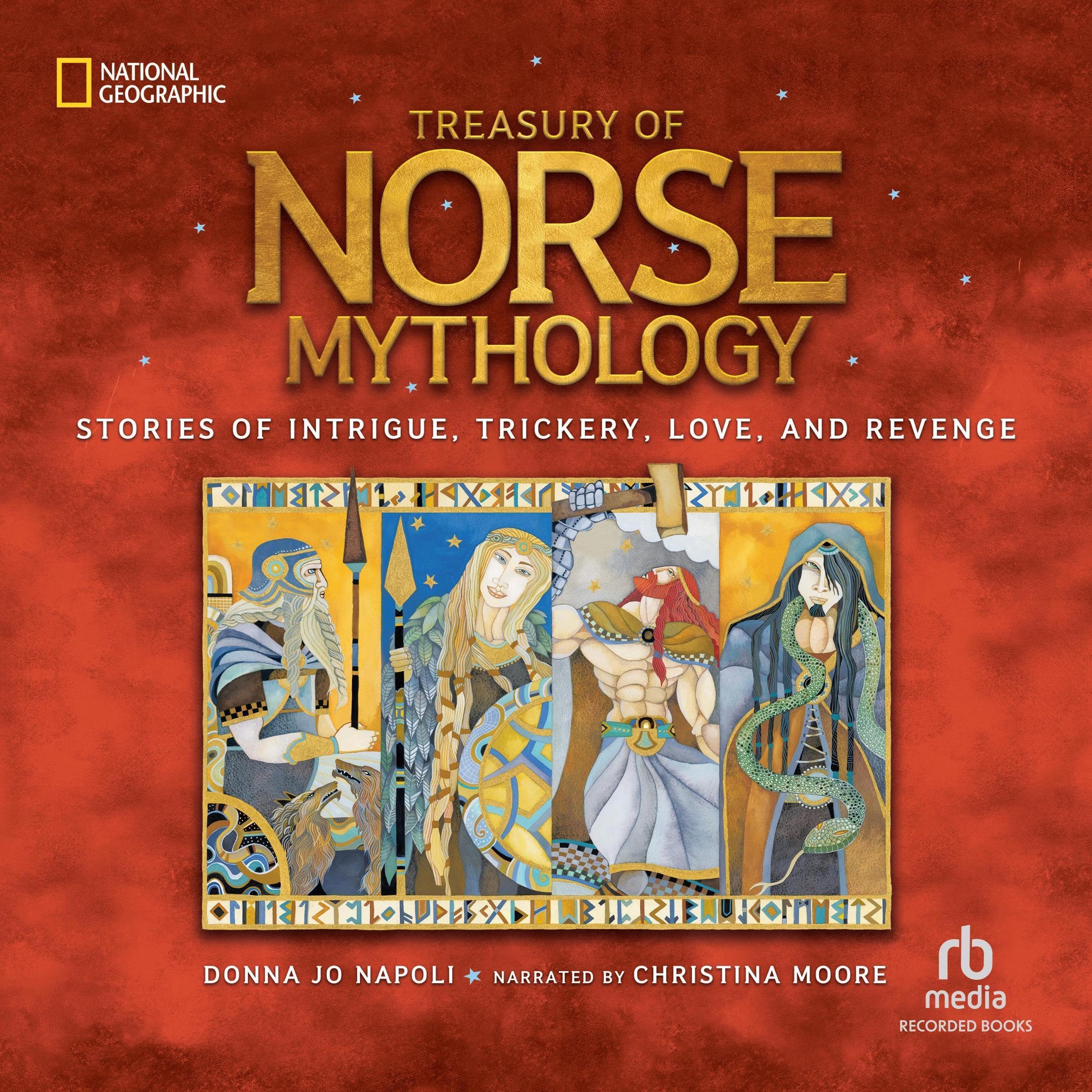 Cover art for Treasury of Norse Mythology