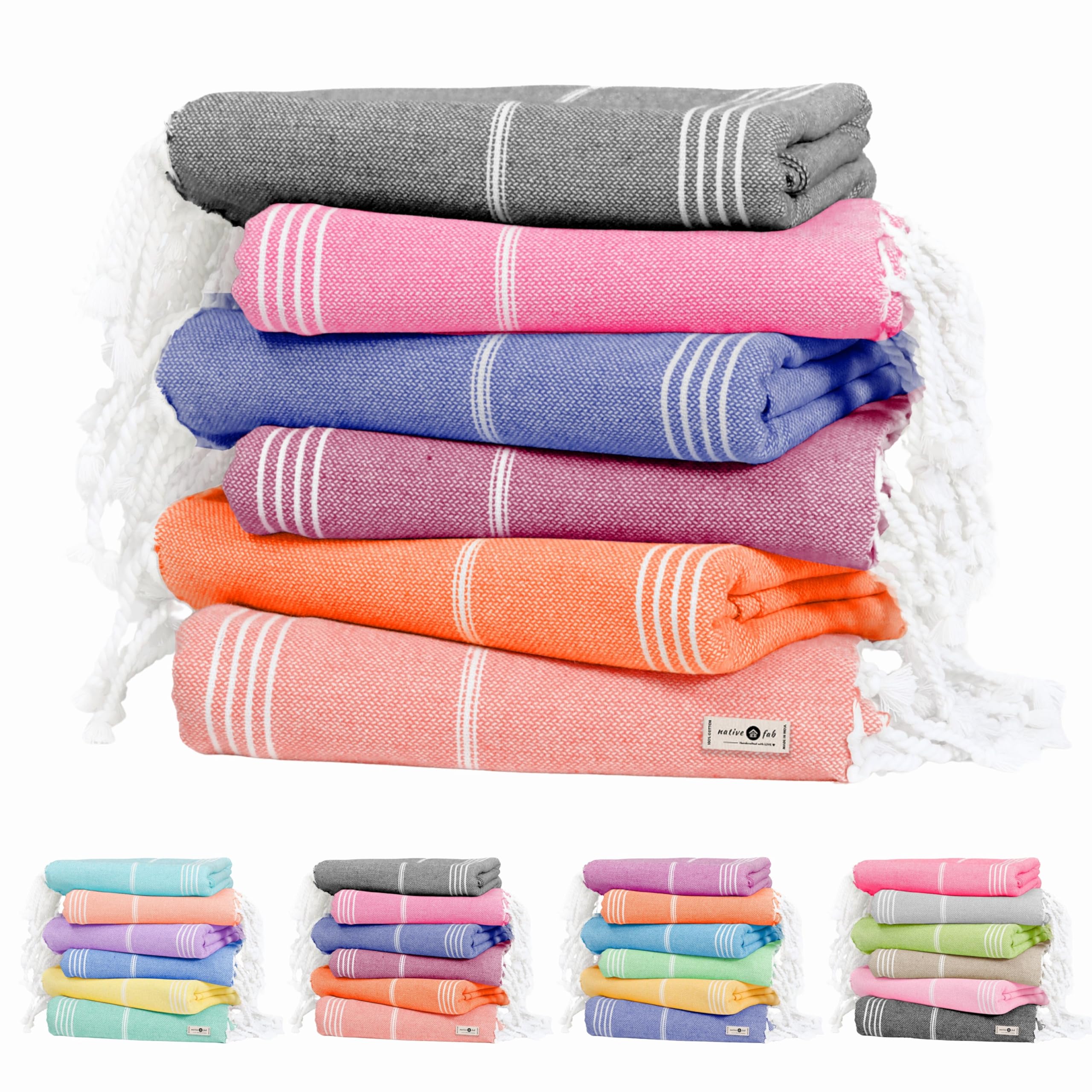 Native Fab Turkish Beach Towels