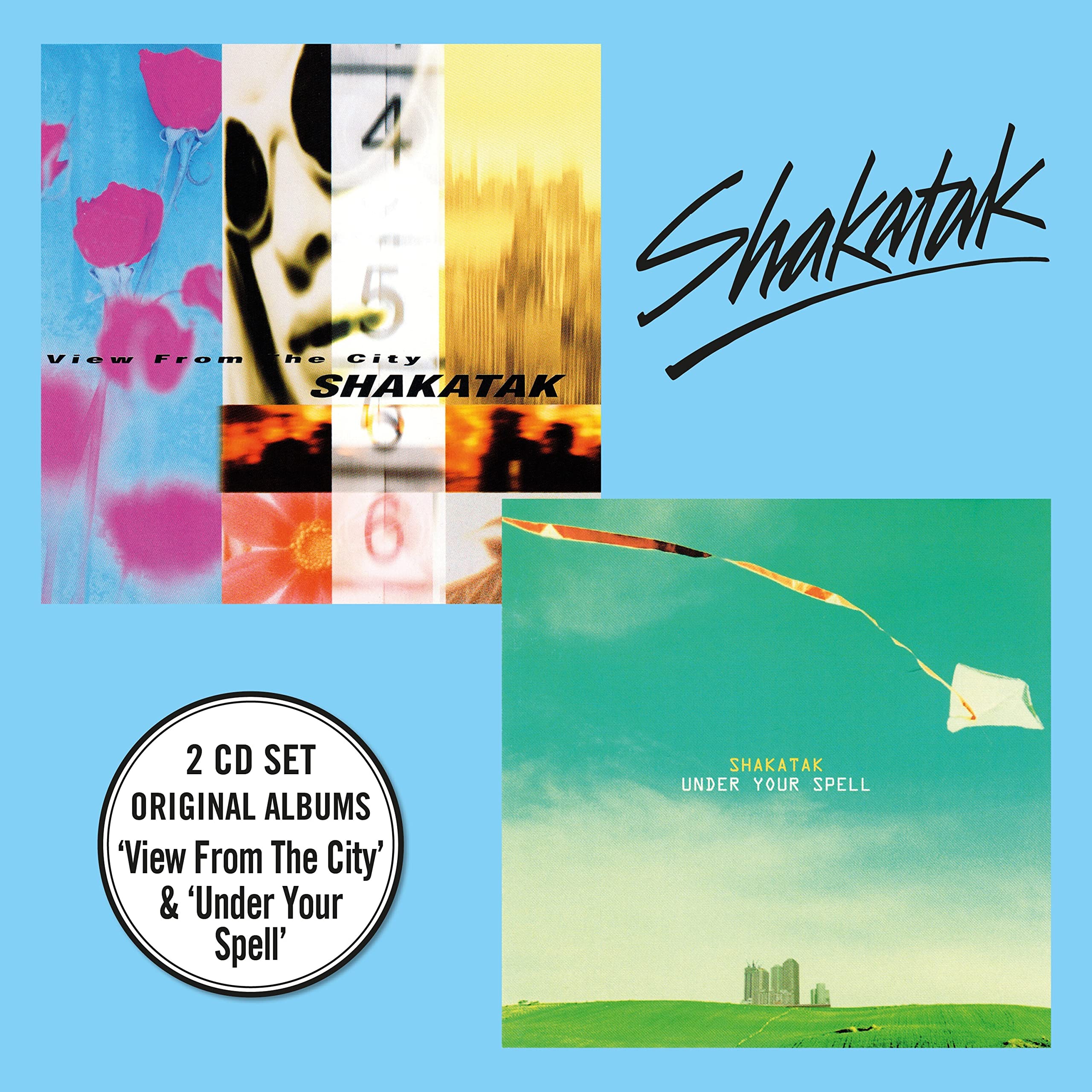 Shakatak View From The City + Under Your Spell CD New 5036436128327
