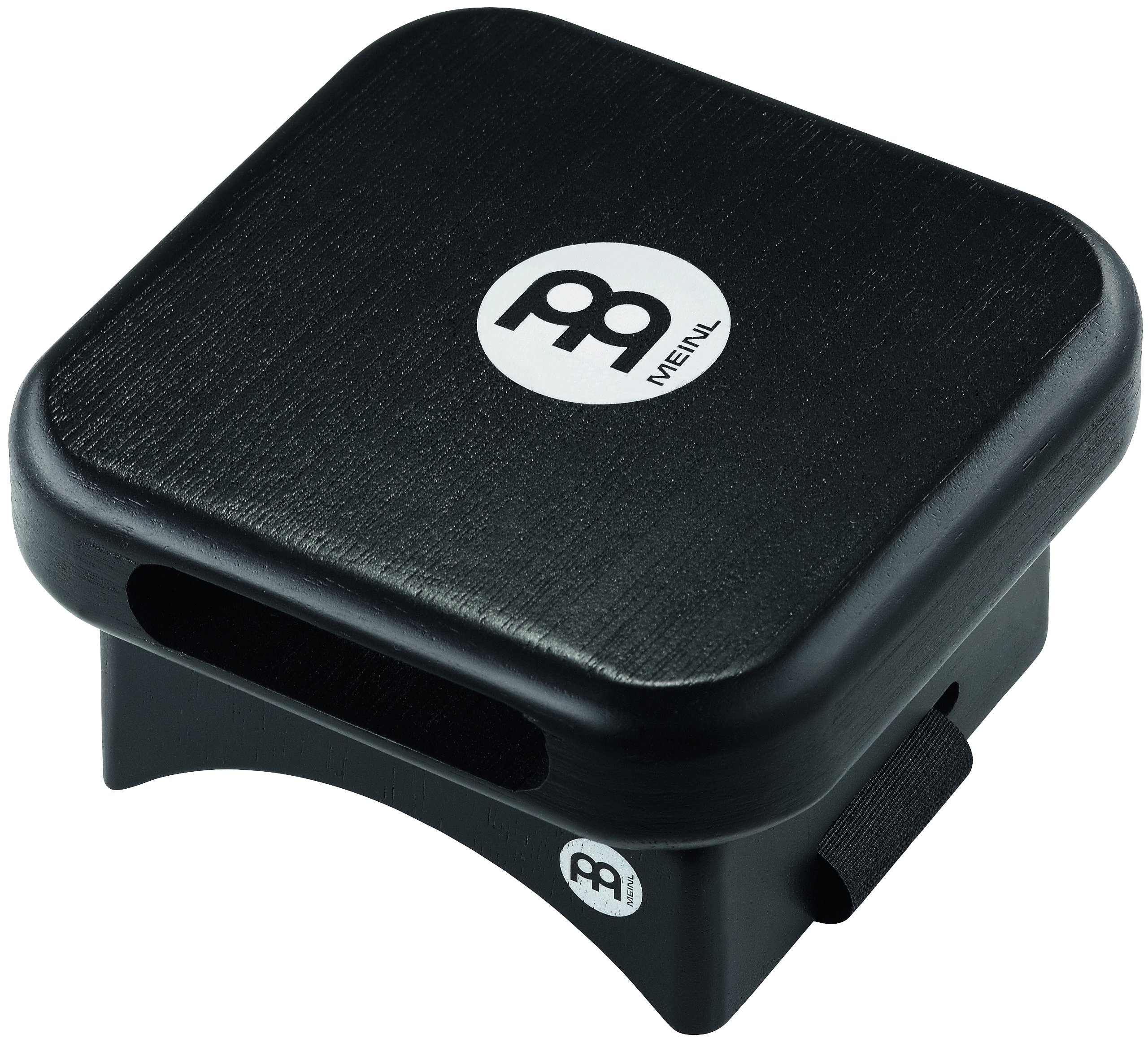 MeinlPercussion KT-ST-BK Cajon Knee Pad Snare Tap with Snare Wires - Black
