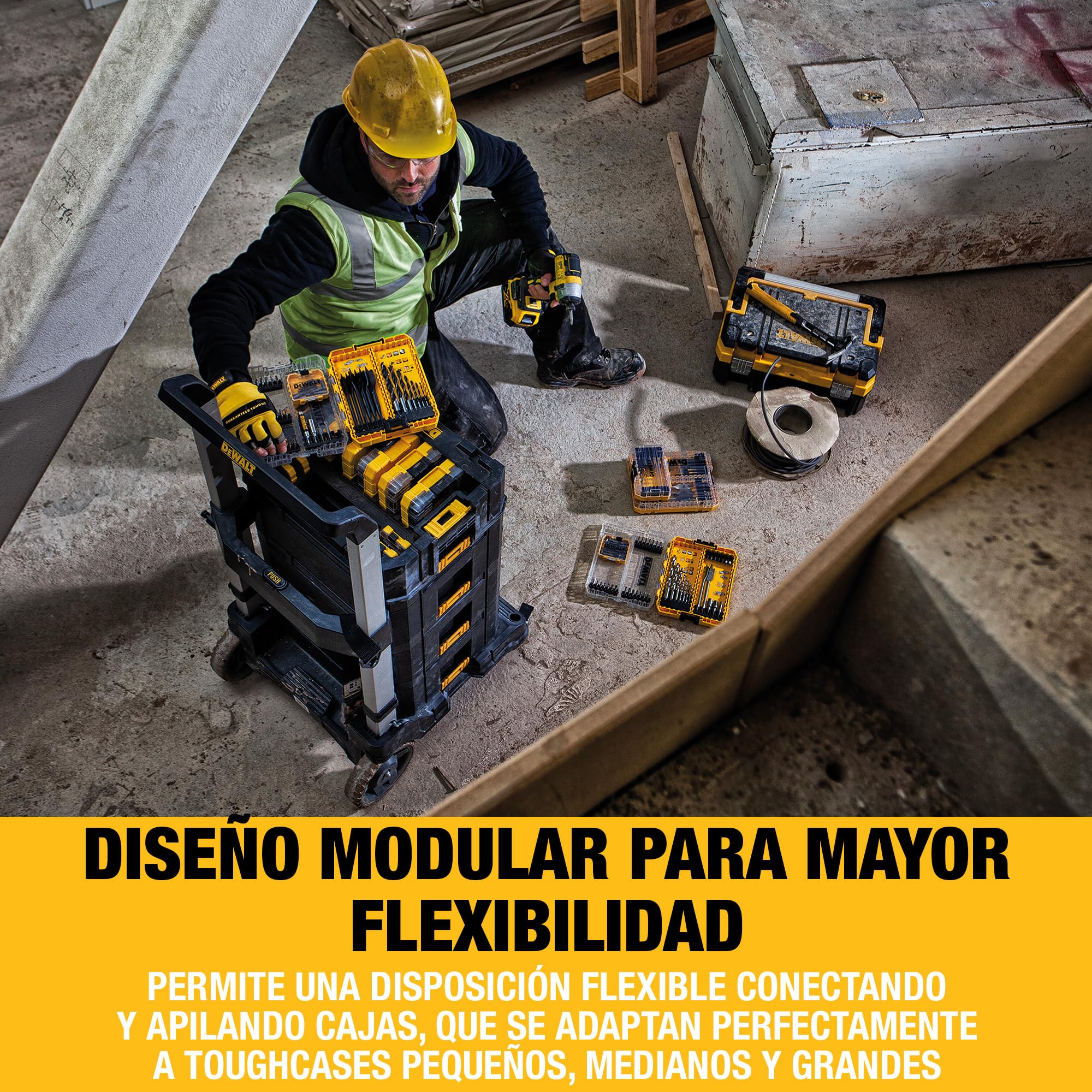 DEWALT EXTREME FlexTORQ Juego de atornillado (37 piezas), DT70731T-QZ