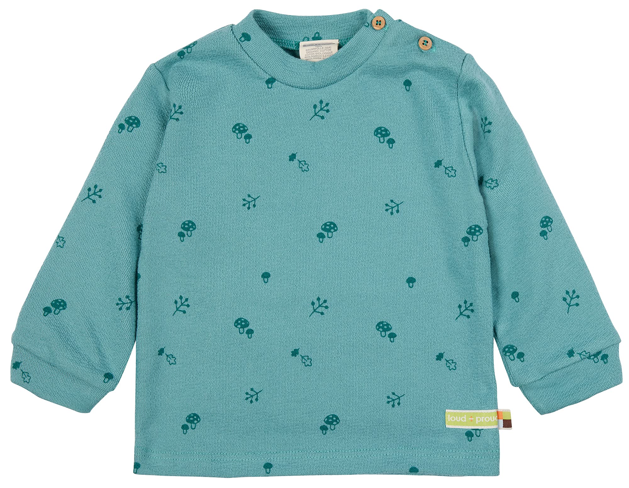 Unisex Kids Shirt Strukturjersey, Gots Zertifiziert Sweatshirt