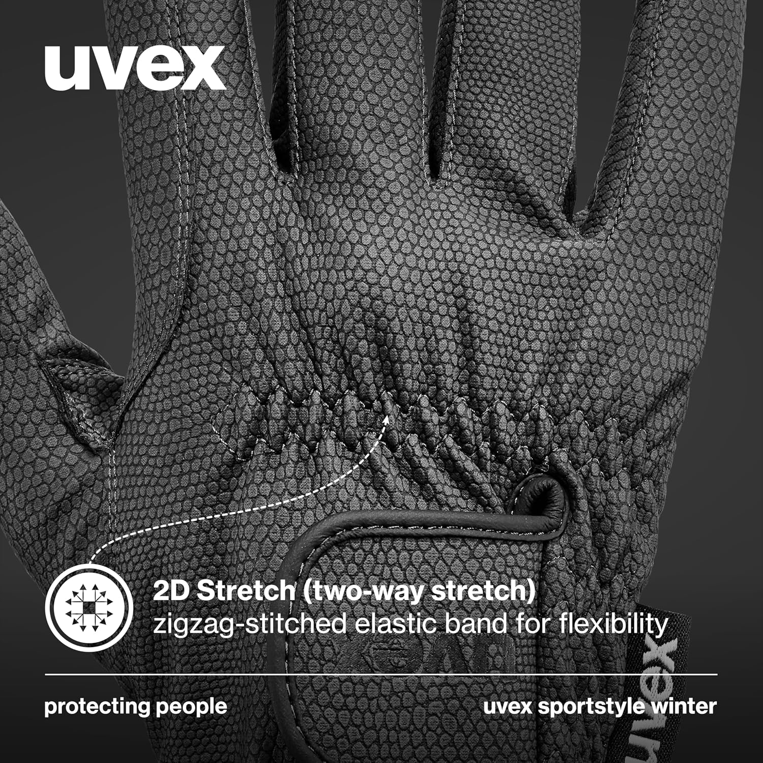 Uvex Sportstyle Winter Horse Riding Gloves for Women & Men - Washable & with Thinsulate Insulation