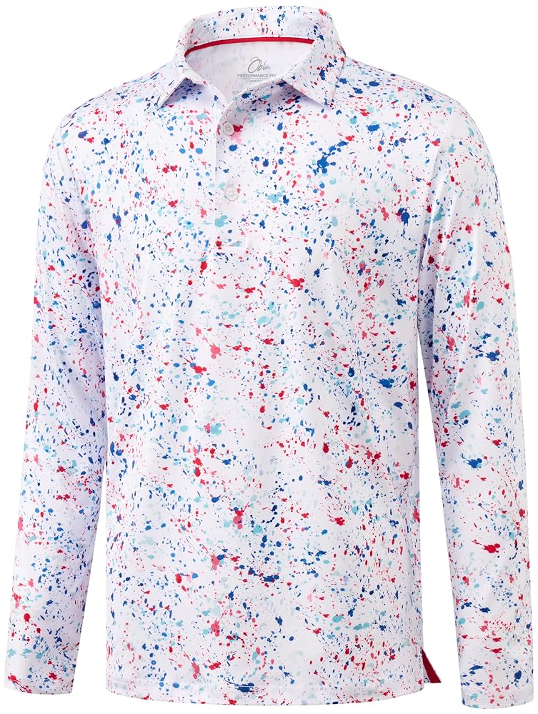 OBLA Long Sleeve Golf Shirts