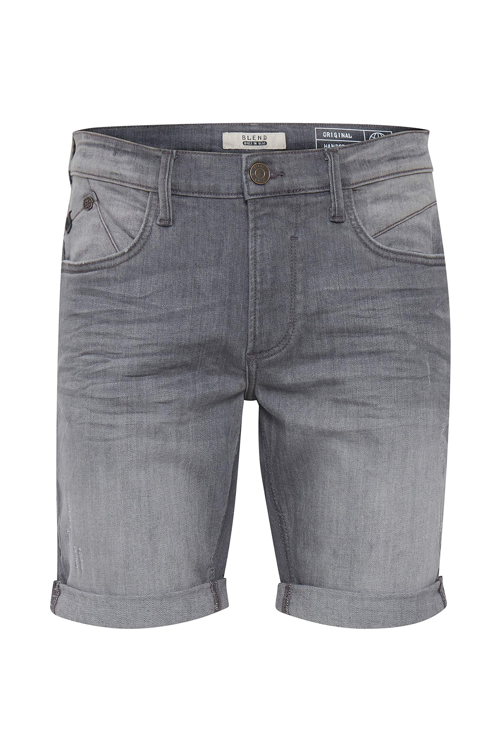 Blend BHGrilitsch Herren Jeans Shorts Kurze Denim Hose mit 5-Pocket-Form Baumwollmischung Regular fit