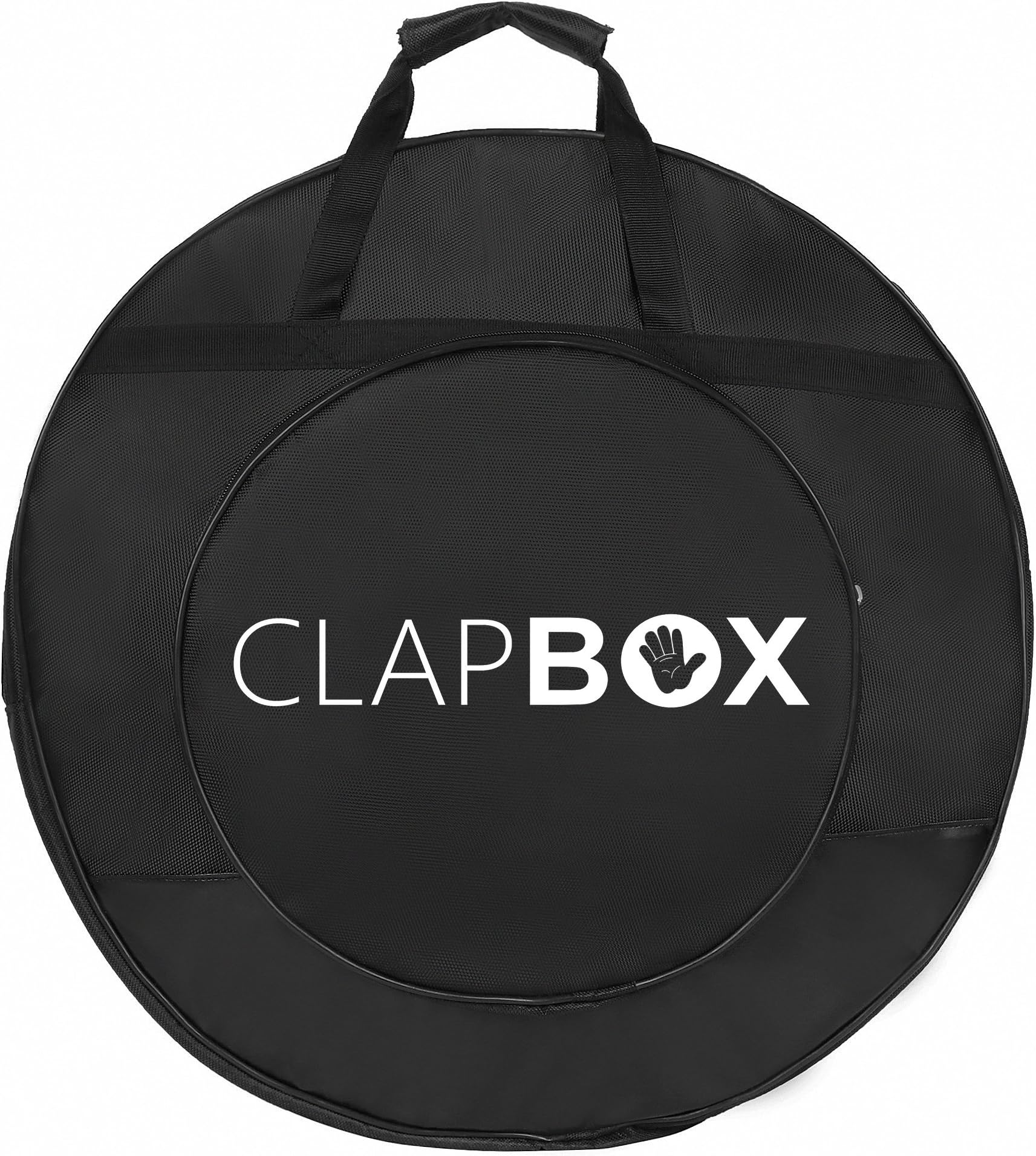 Clapbox Cymbal Bag - 22",Standard Size, 10 mm Heavy padding - Gig Bag with Carry Handle and Shoulder Straps