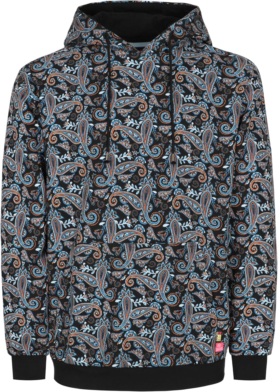 BOCOMAL FR Hoodies Camouflag Paisley Lightweight Pullover 7.5oz Cottoon Flame Resistant men's Hooded Sweatshirts NON FLEECE