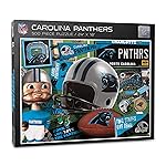 YouTheFan NFL Carolina Panthers Retro Series Puzzle - 500 Pieces